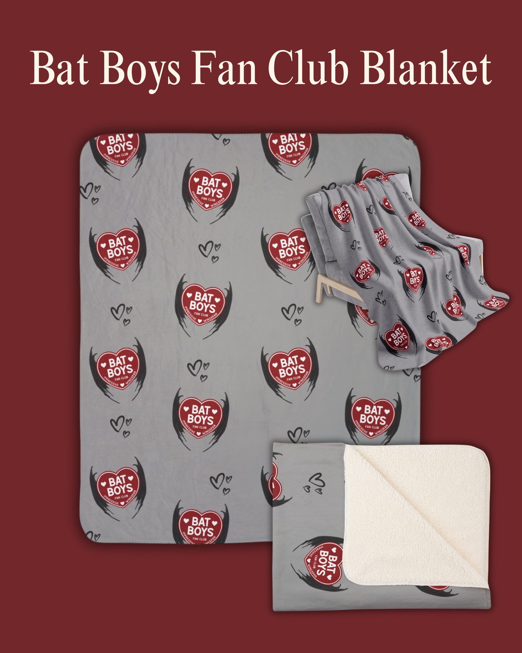 Bat Boys Fan Club Blanket