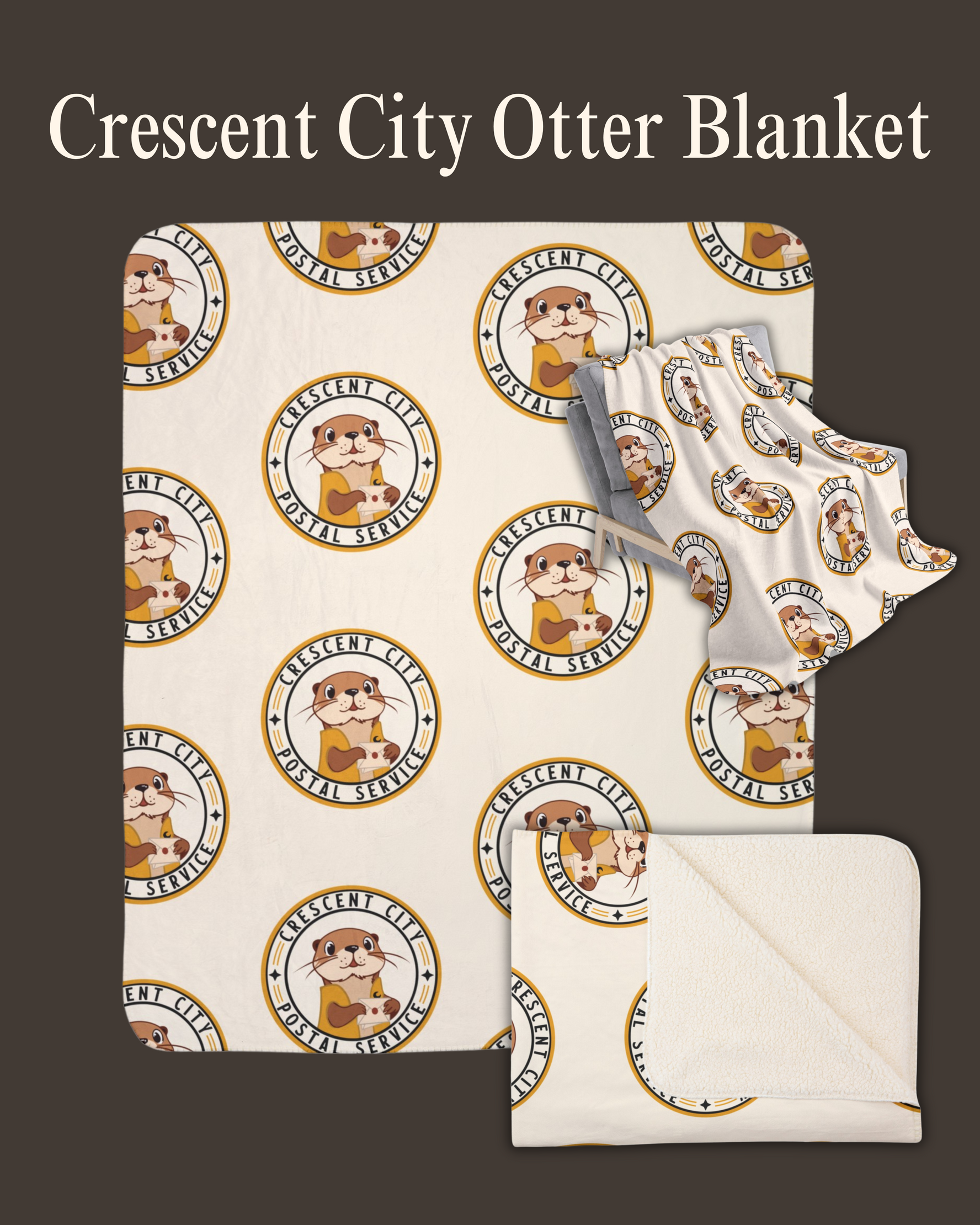 Crescent City Otter Blanket
