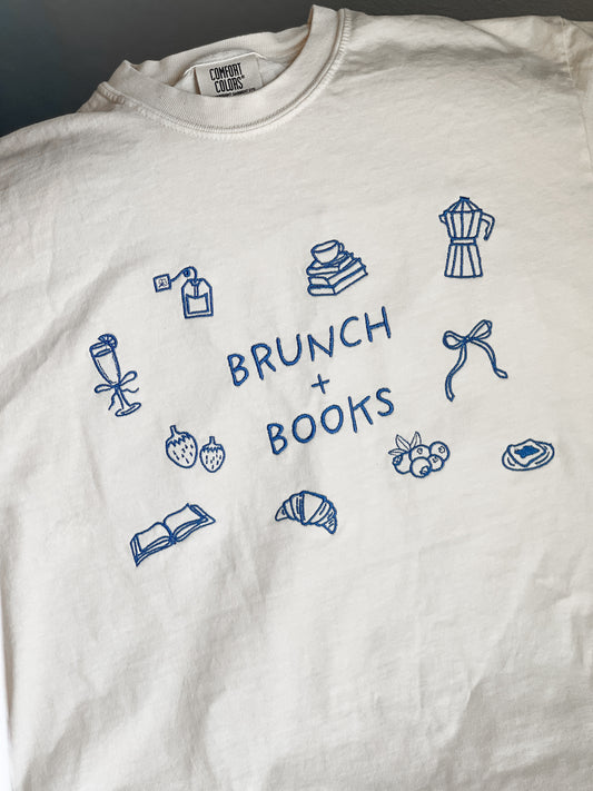 Brunch Picnic Embroidered Crewneck