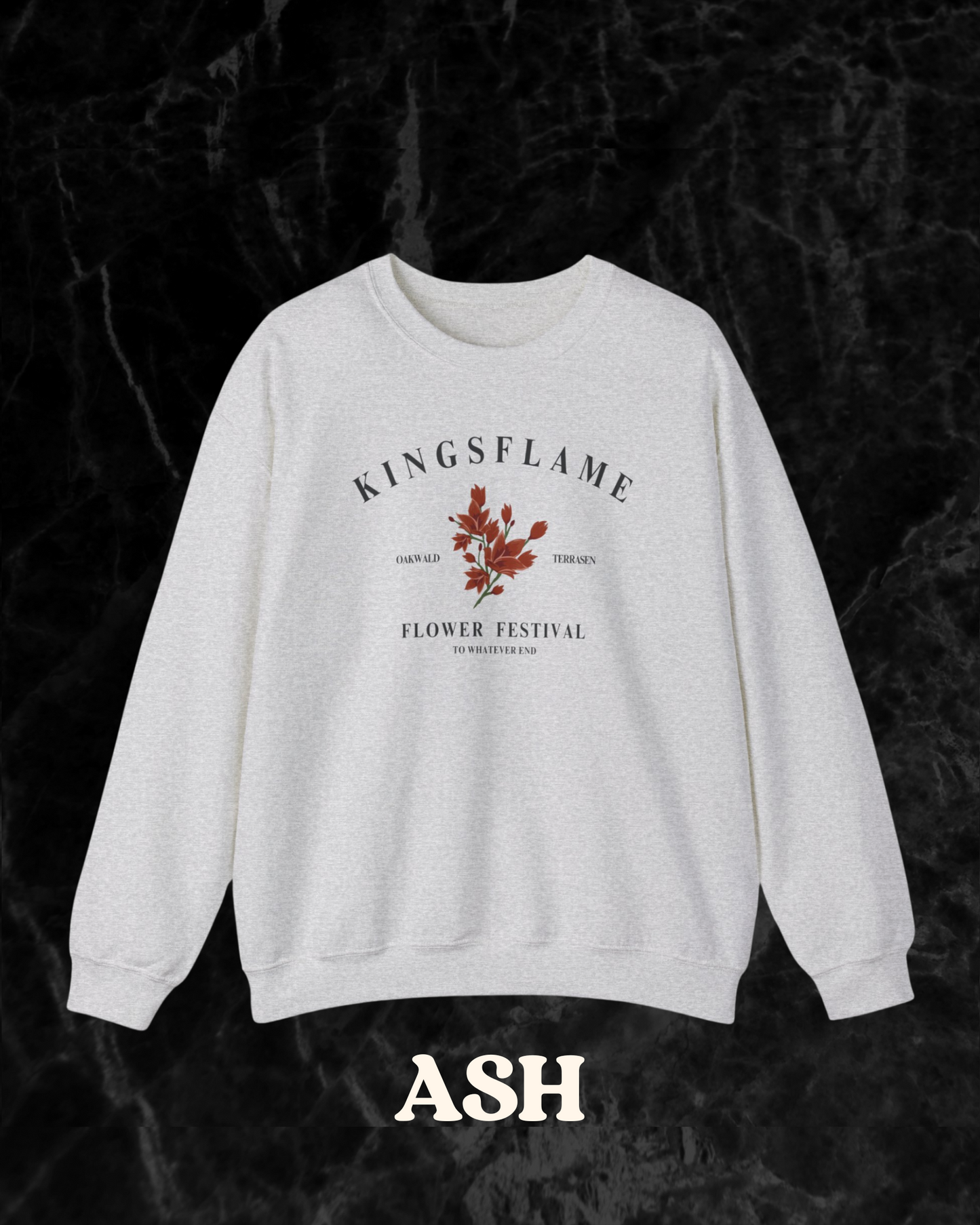 Kingsflame Embroidered Crewneck