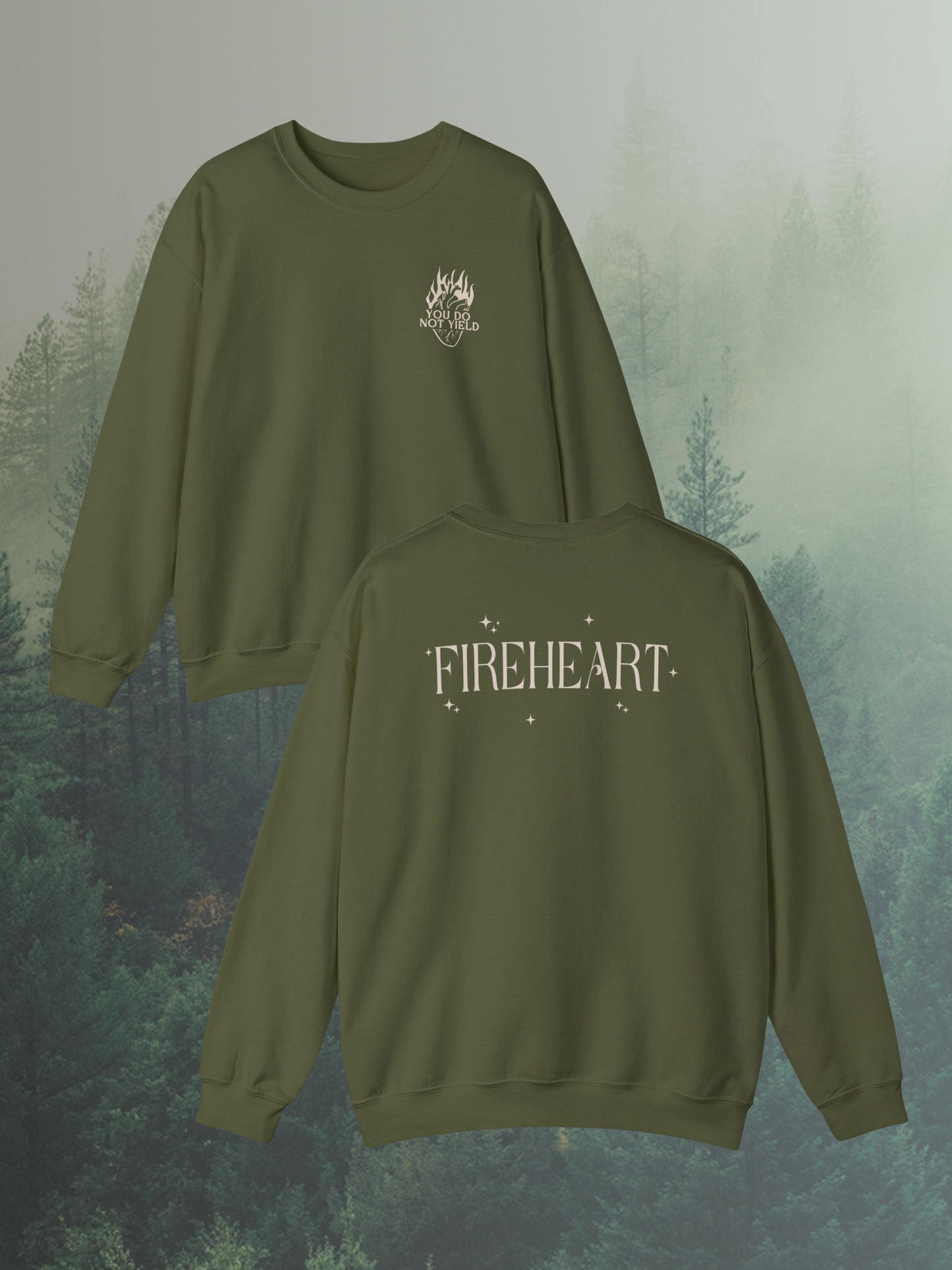 Fireheart Embroidered Sweatshirt