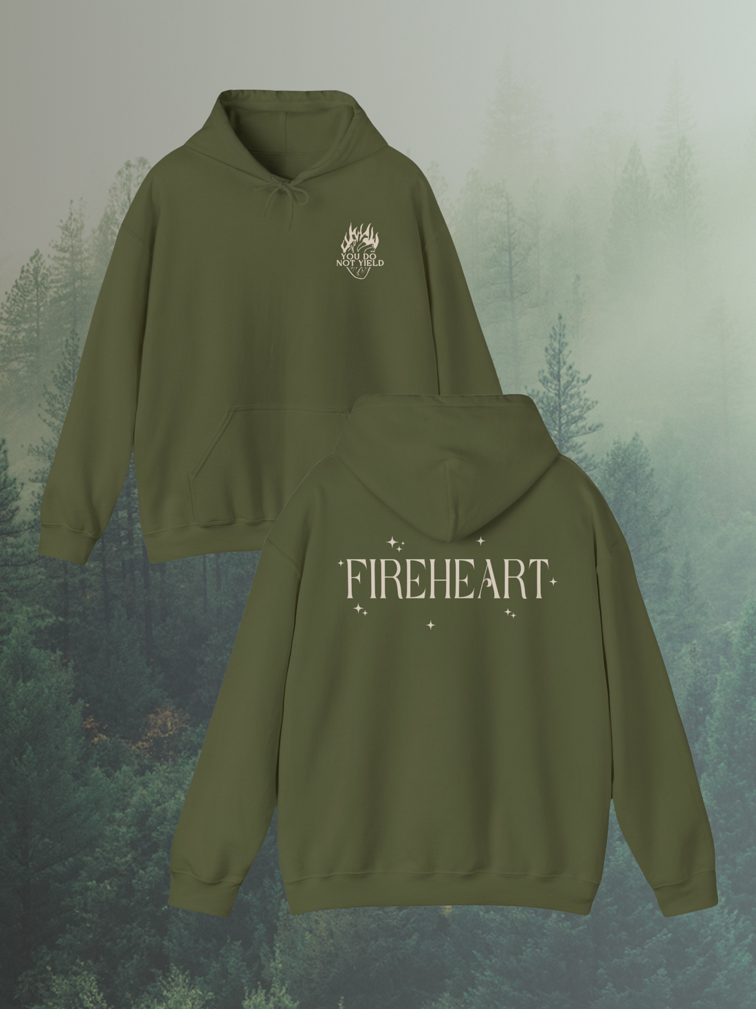 Fireheart Embroidered Sweatshirt