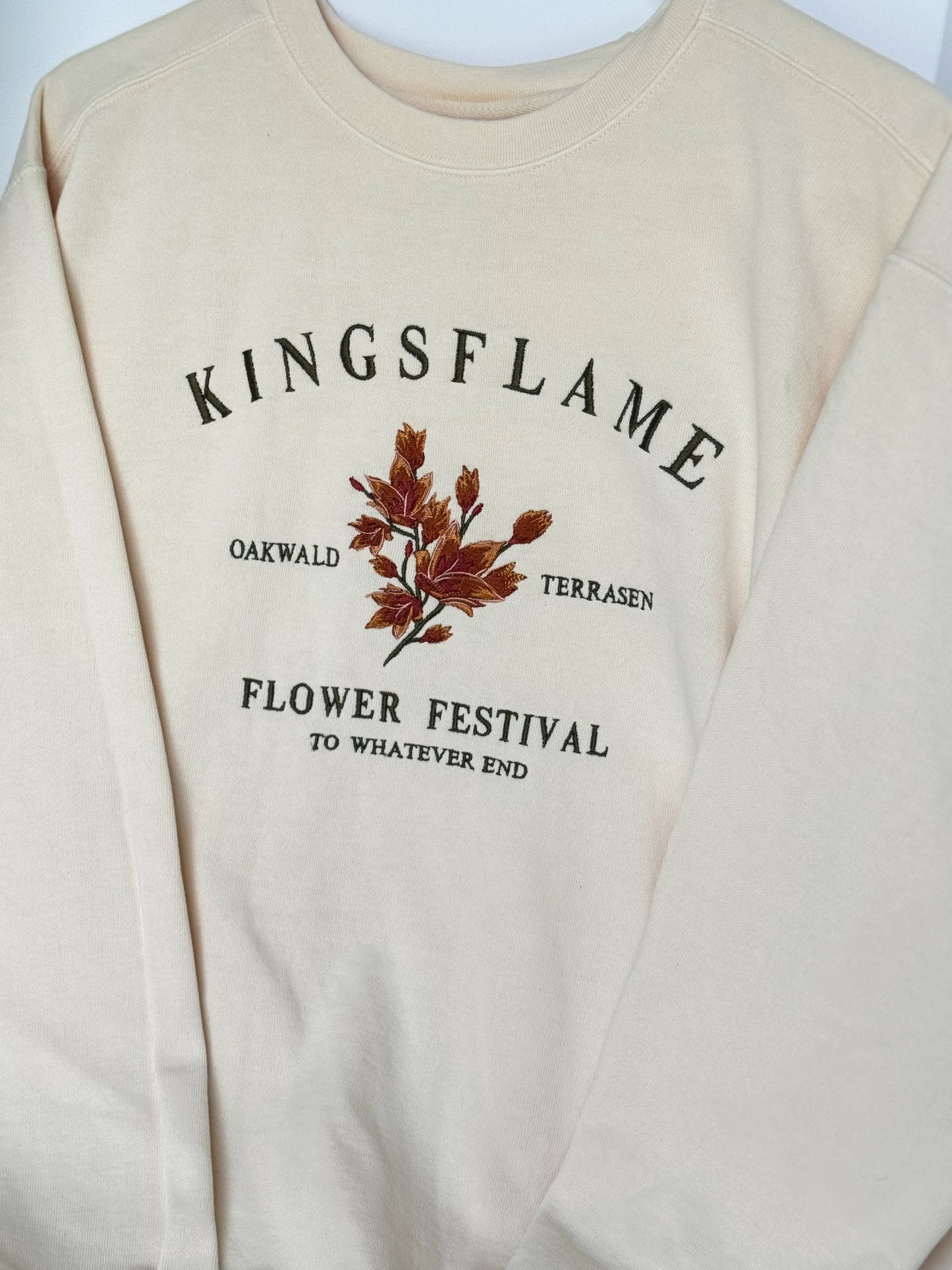 Kingsflame Embroidered Crewneck