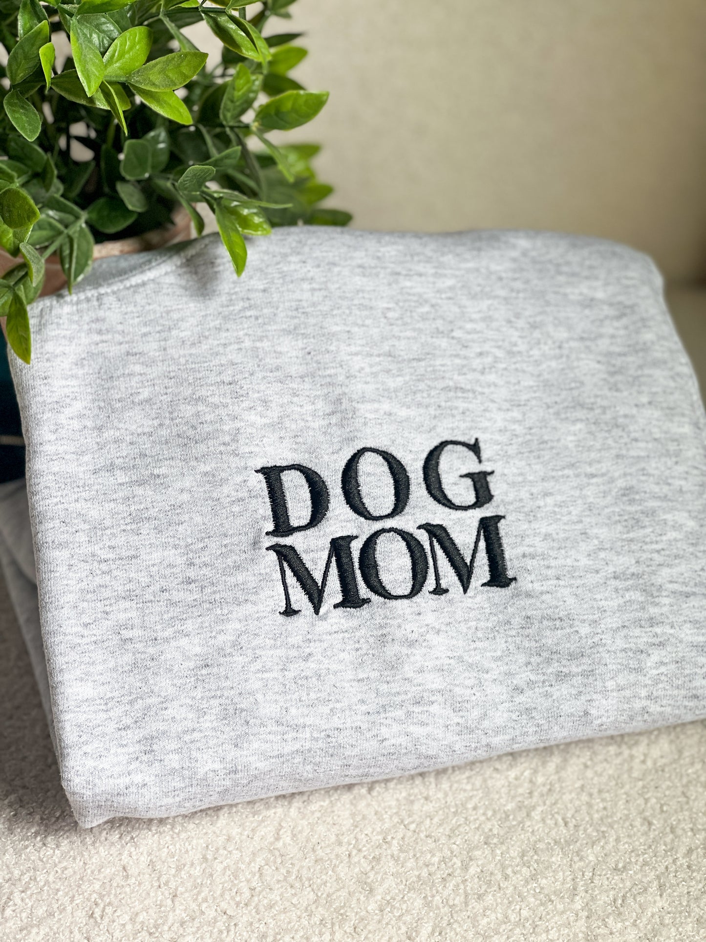 Pet Parent Embroidered Crewneck