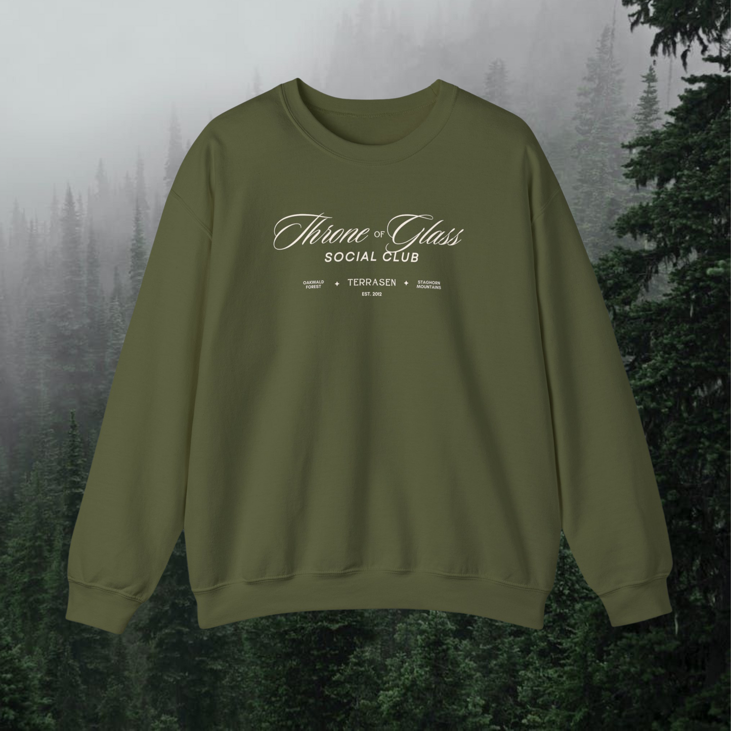 Throne of Glass Social Club Crewneck