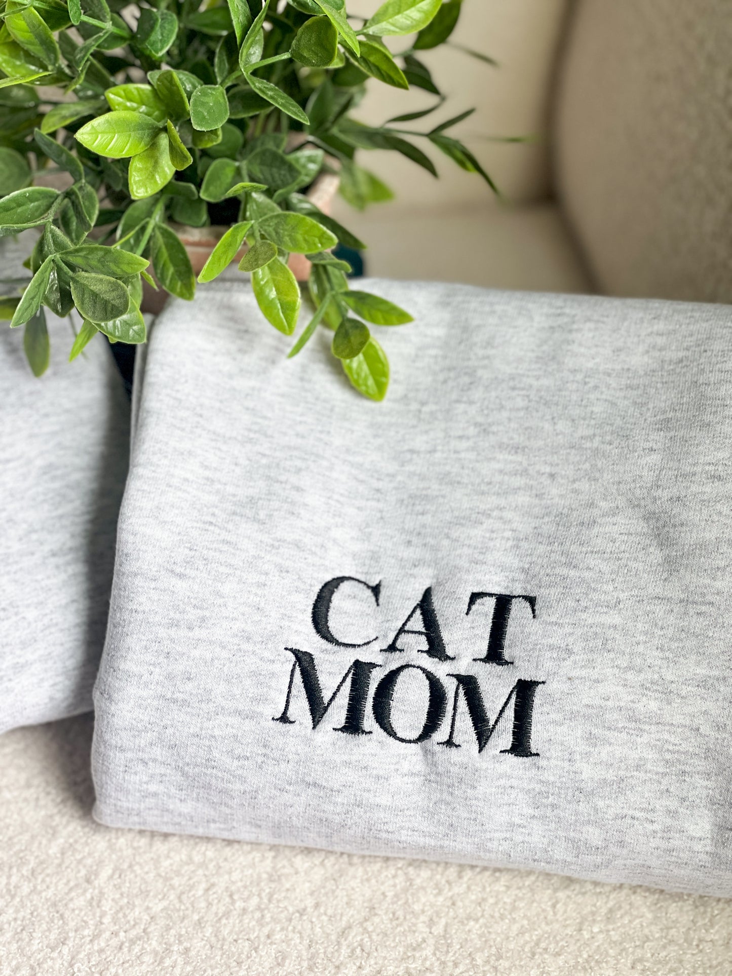 Pet Parent Embroidered Crewneck