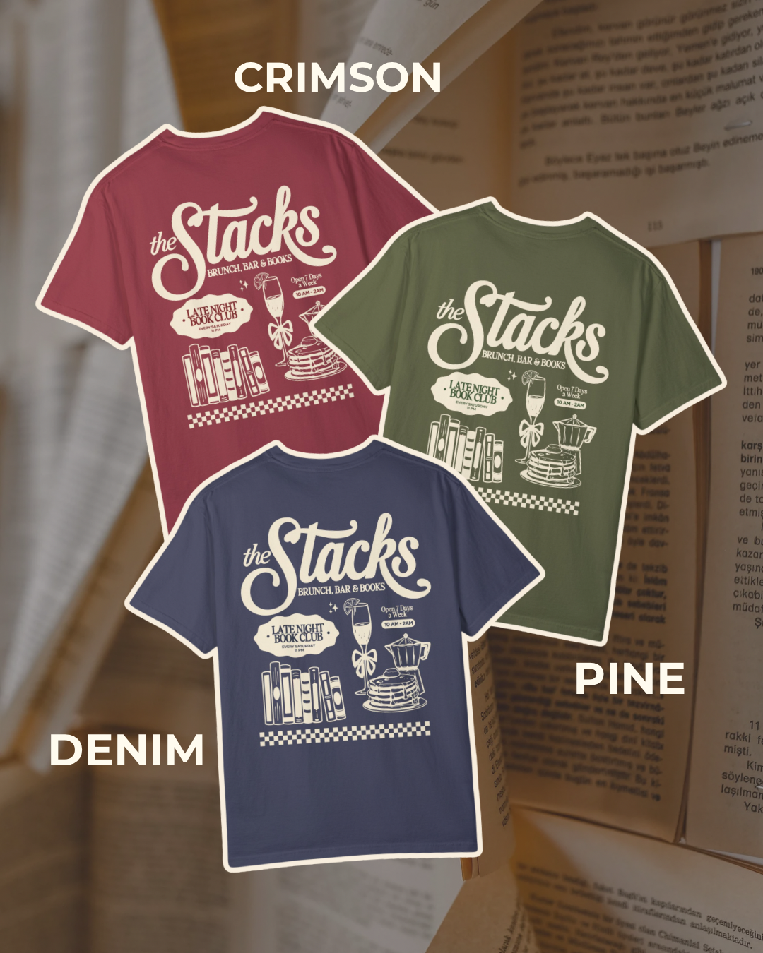 The Stacks Tee