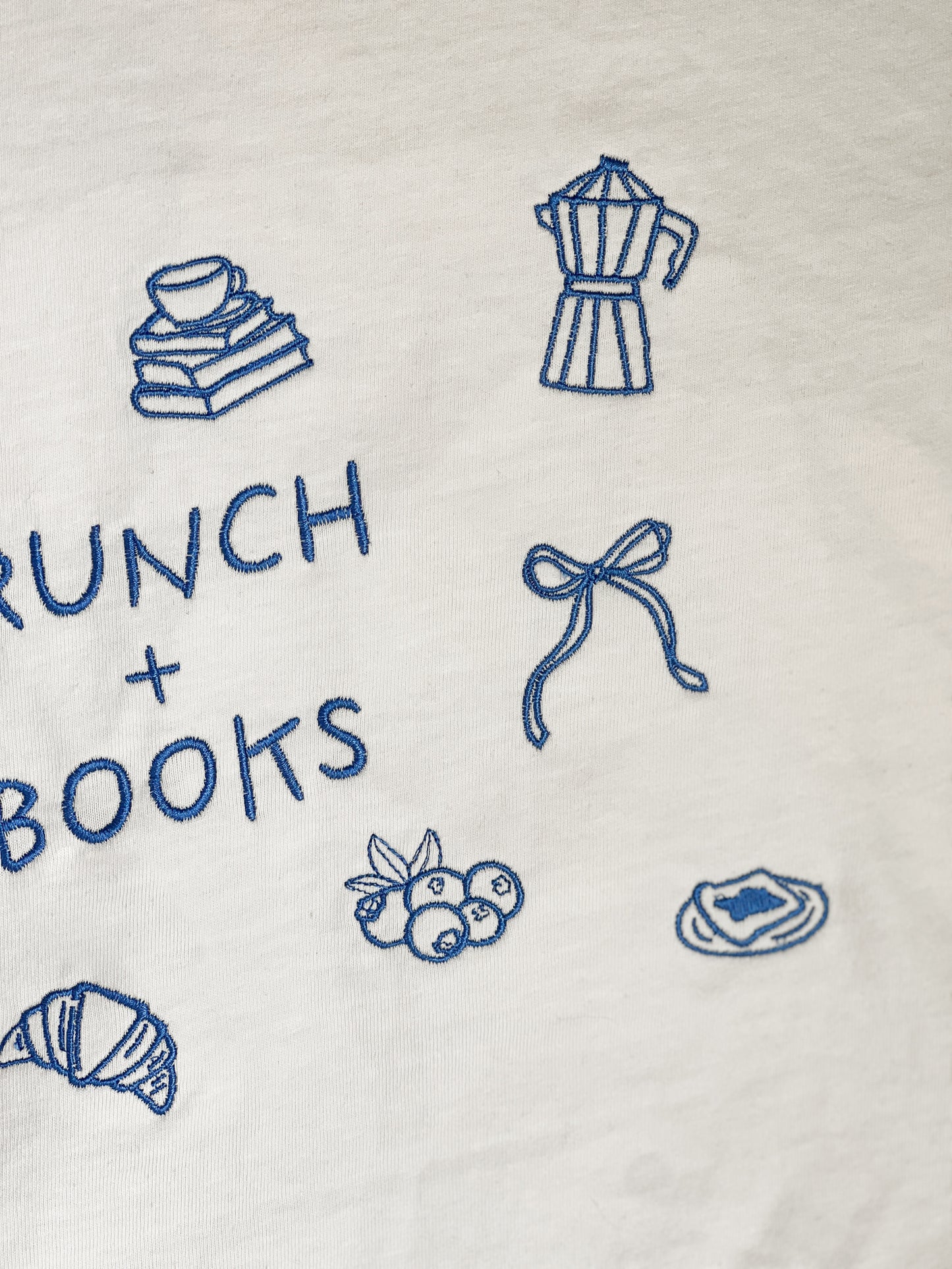 Brunch Picnic Embroidered Crewneck