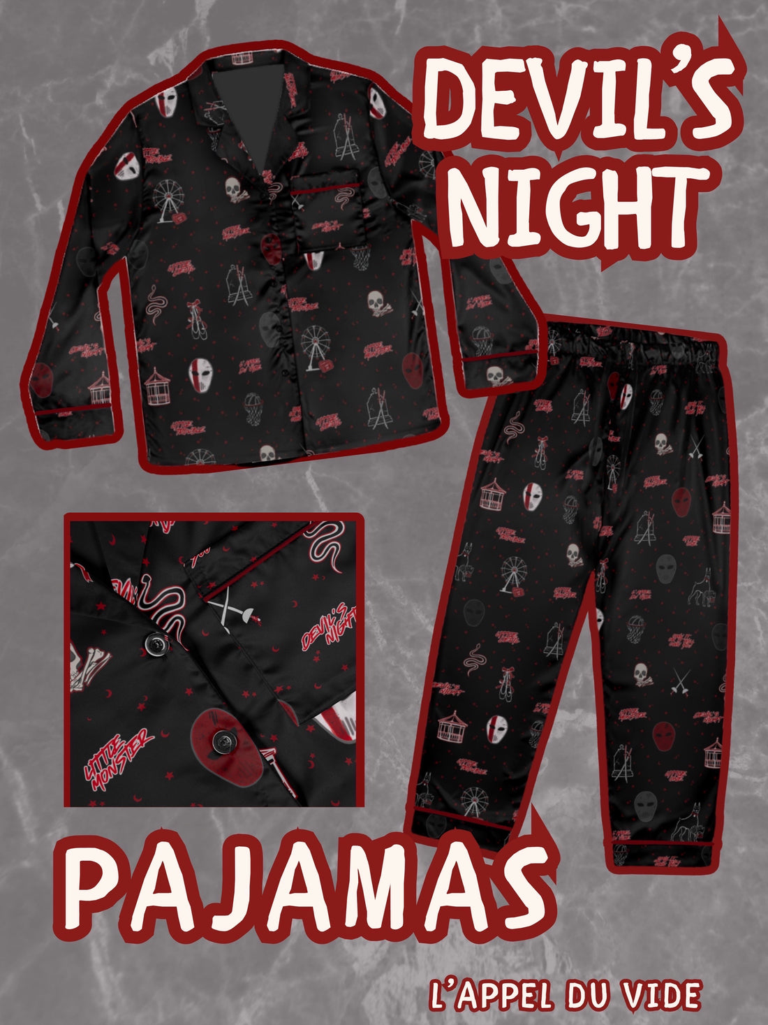 Devil’s Night Pajama Set