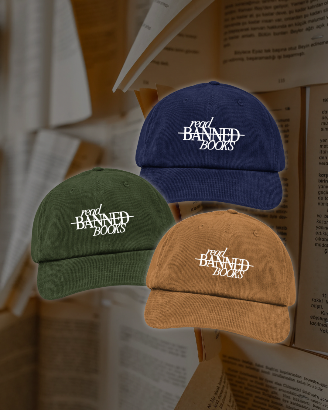 Read Banned Books Corduroy Hat