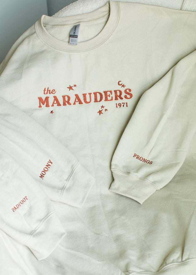 The Marauders Embroidered Crewneck