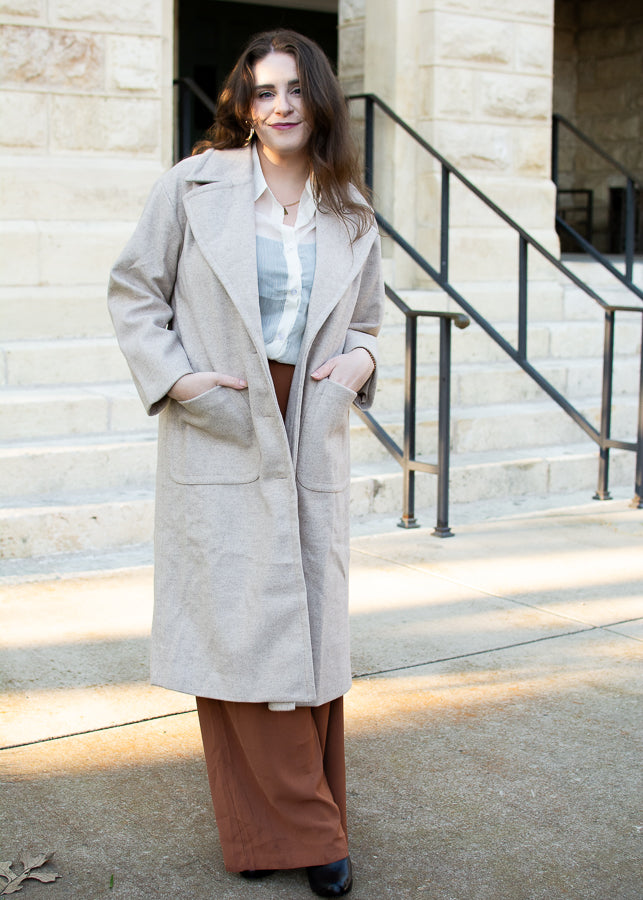 Bookstore Babe Overcoat