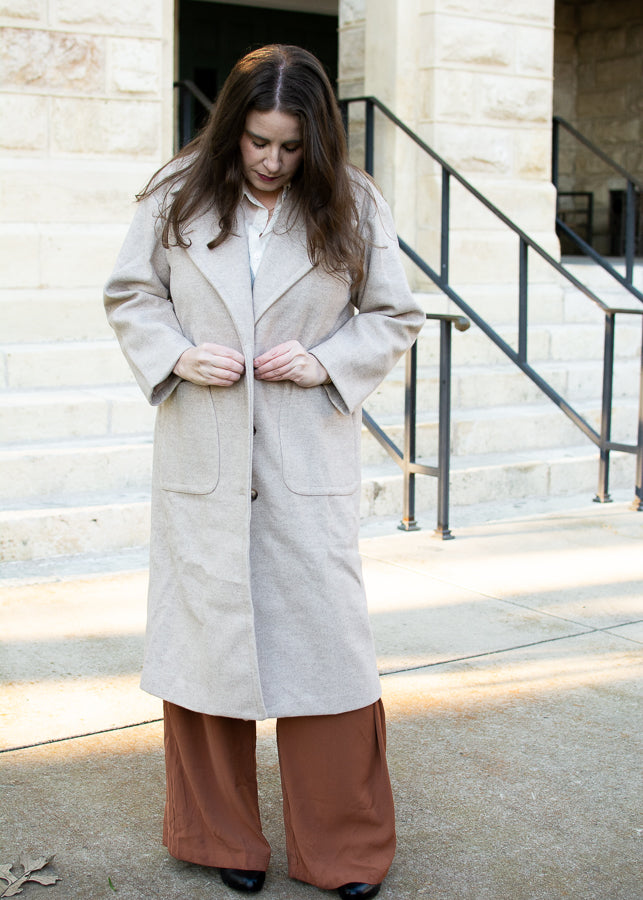 Bookstore Babe Overcoat