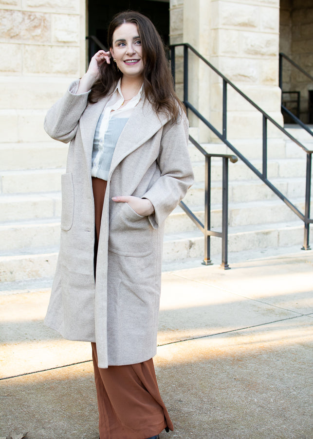 Bookstore Babe Overcoat