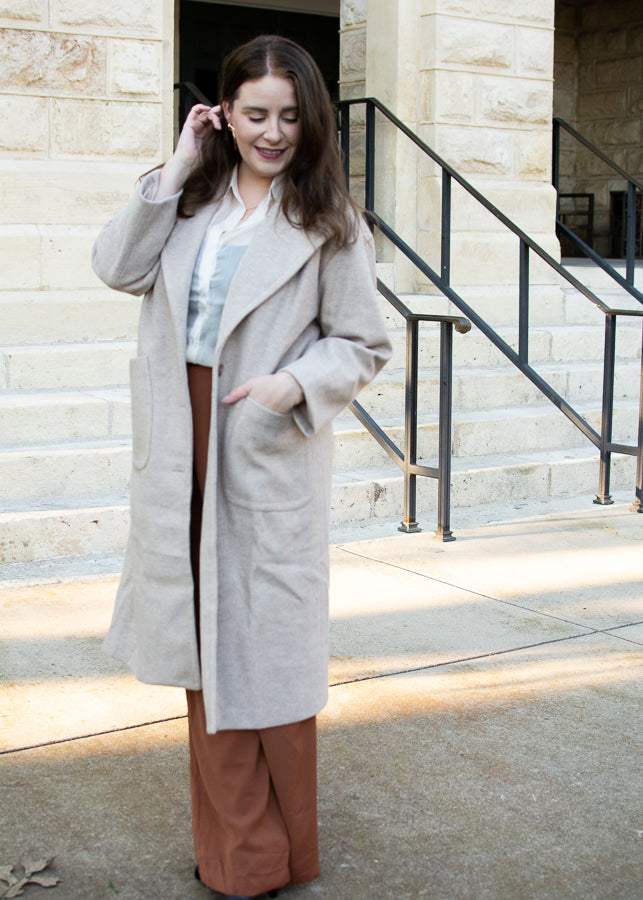 Bookstore Babe Overcoat