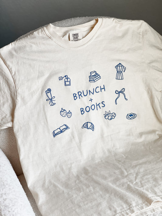 Brunch Picnic Embroidered Tee