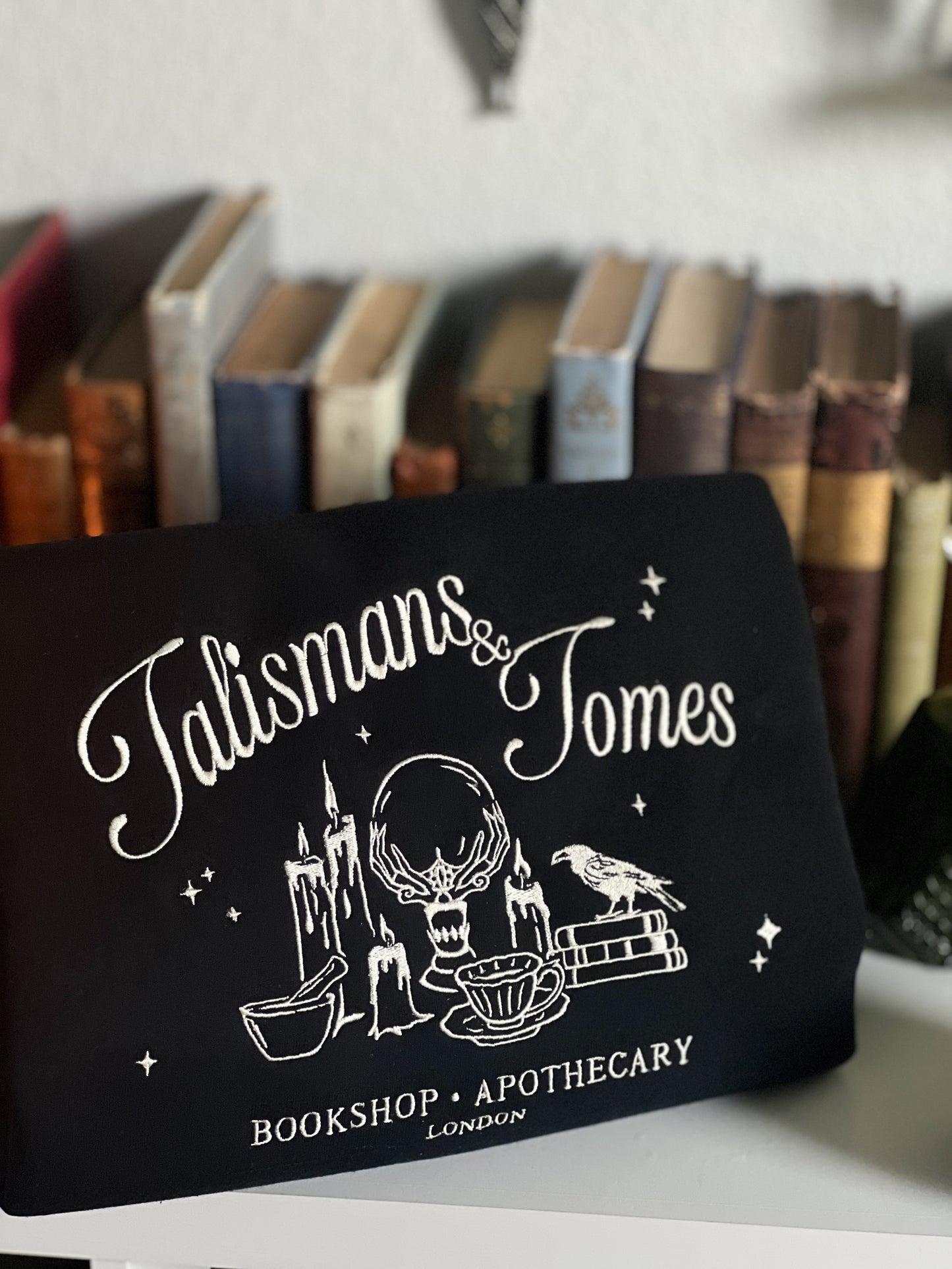 Talismans and Tomes Embroidered Crewneck