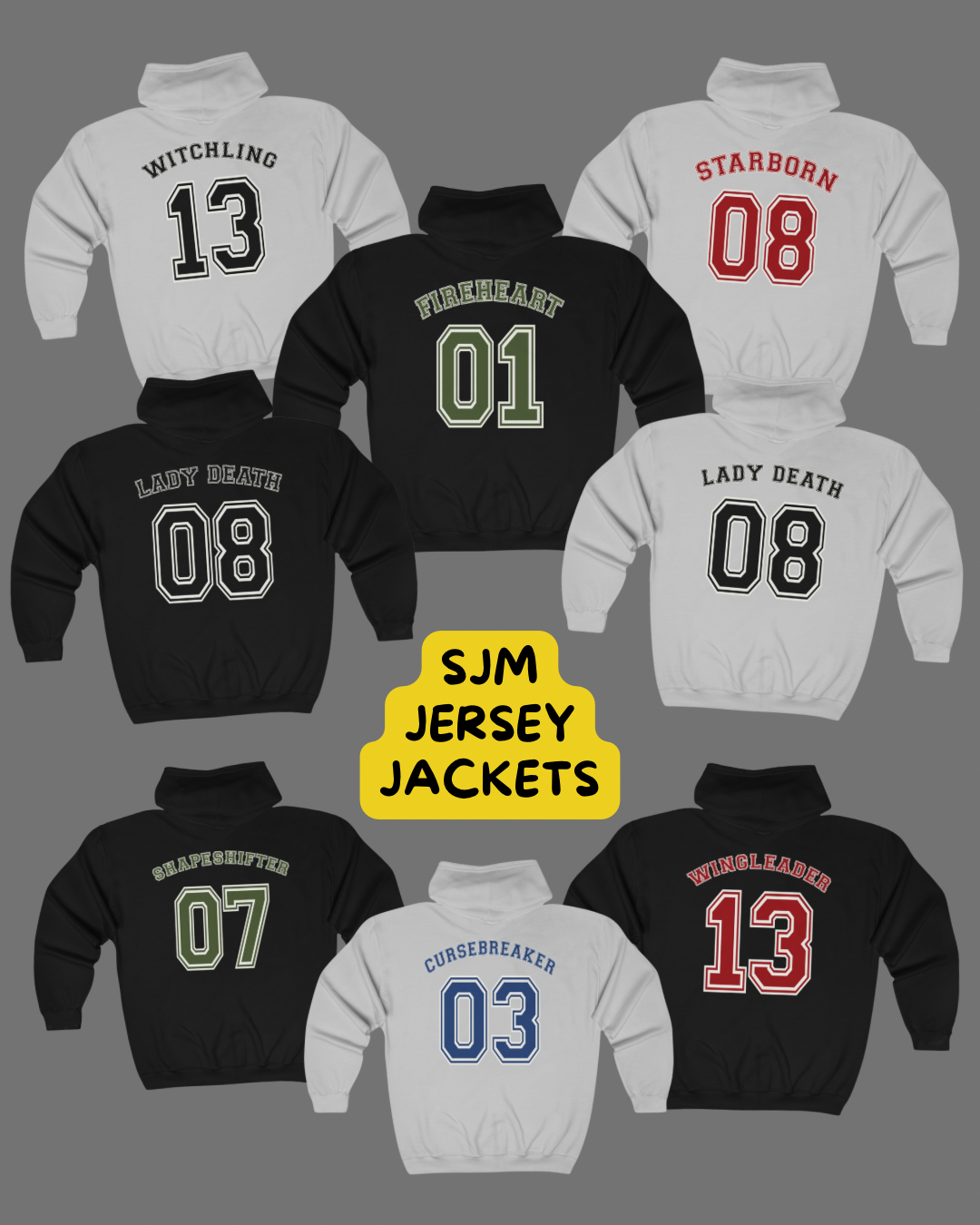 SJM Zip Hoodie Jersey Jackets