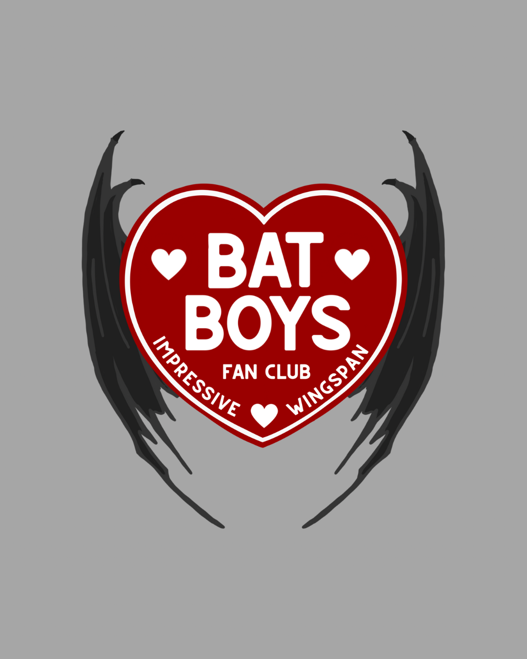 Bat Boys Fan Club Sticker