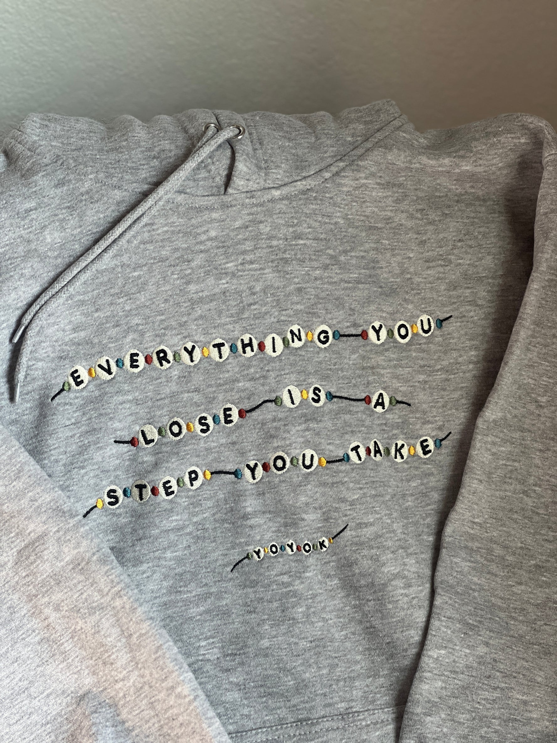 Everything You Lose Embroidered Sweatshirt