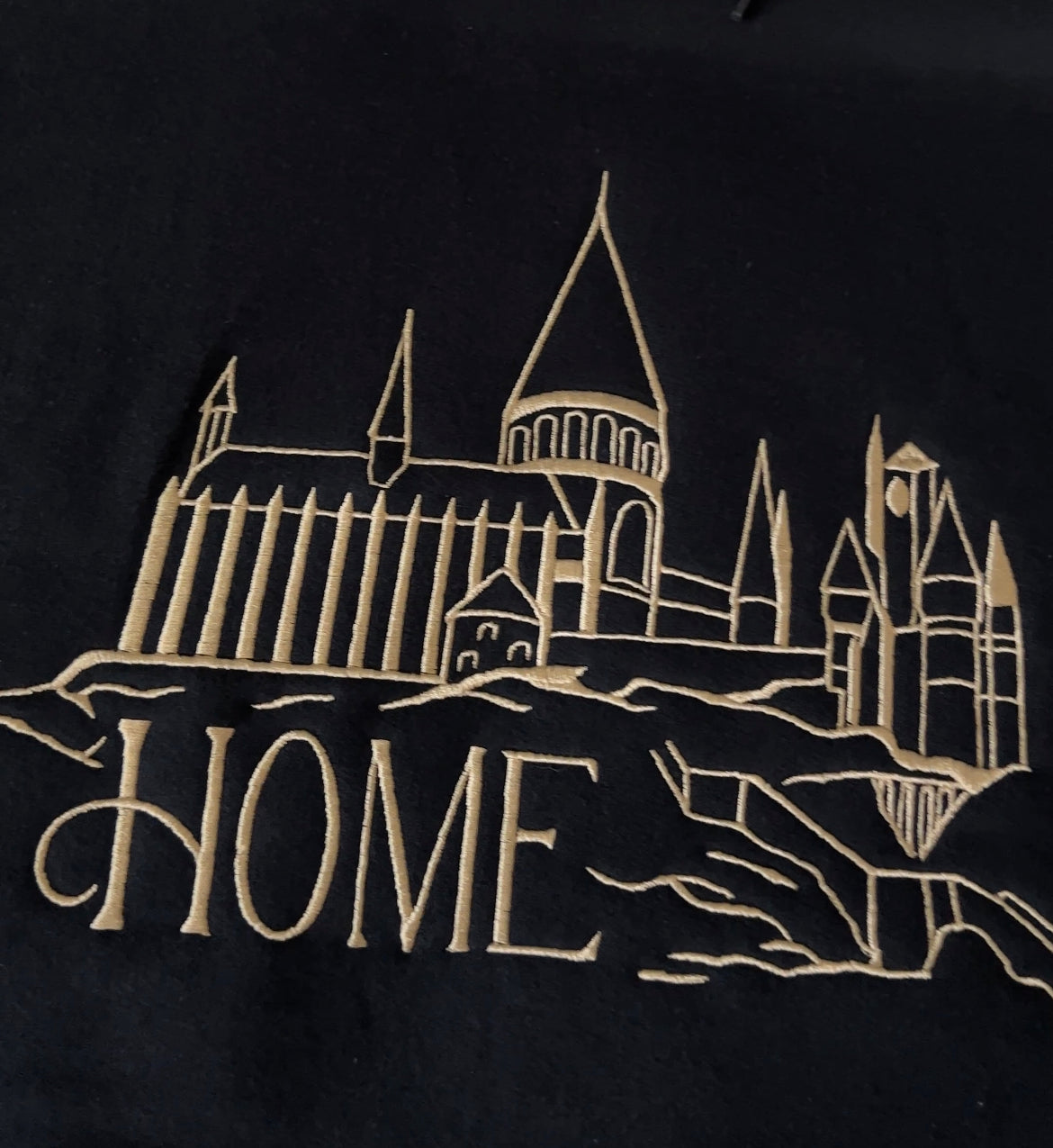 Home Embroidered Crewneck