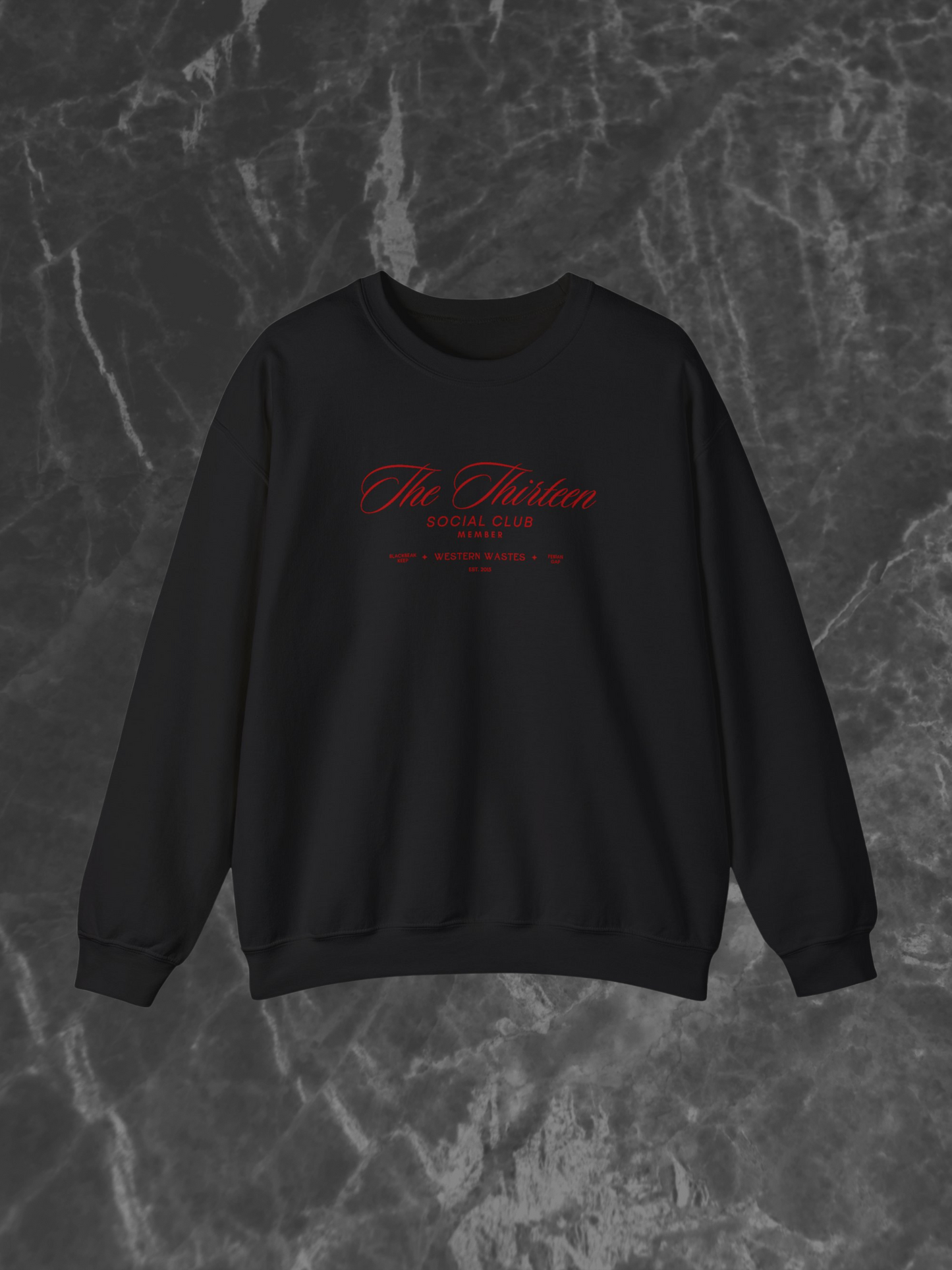 SJM Social Club Embroidered Crewnecks