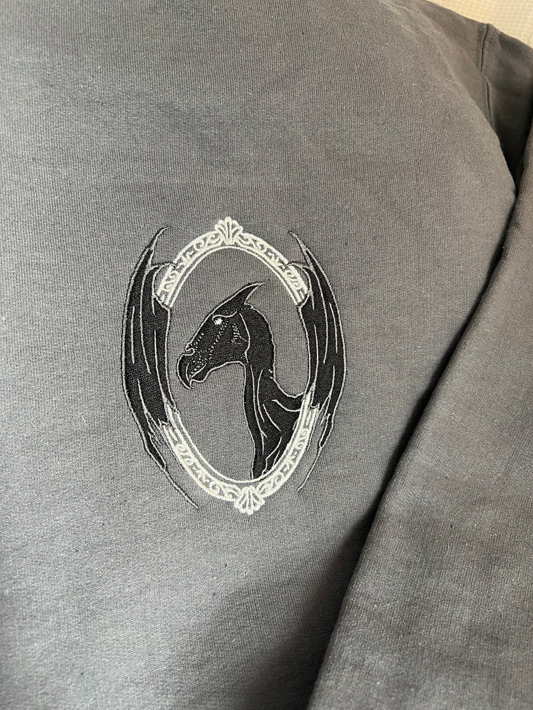 Thestral Embroidered Crewneck