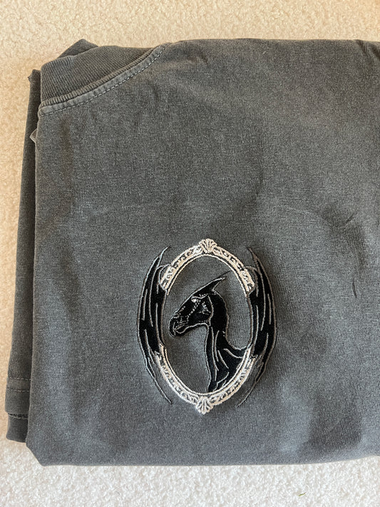 Thestral Embroidered Tee