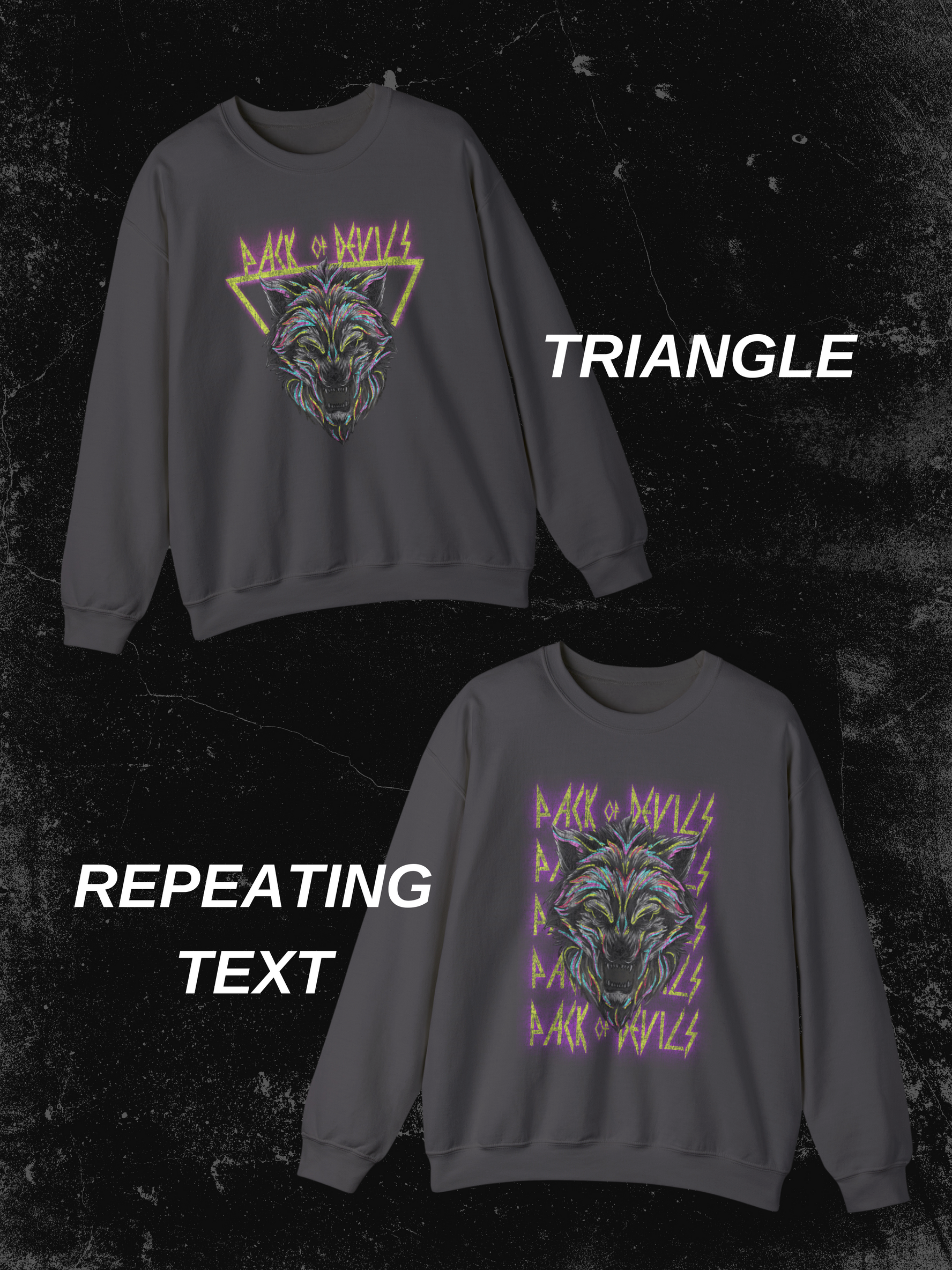 Pack of Devils (Triangle) Band Sweatshirt