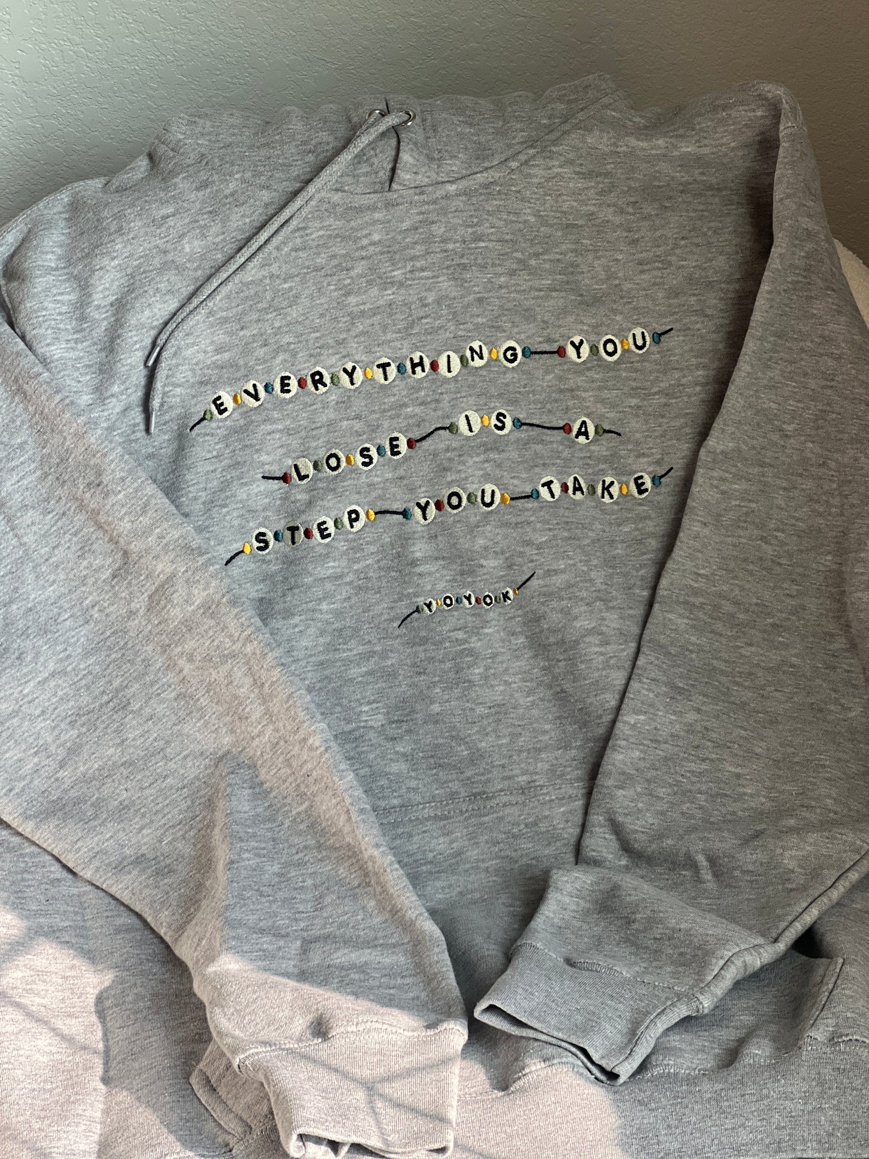 Everything You Lose Embroidered Sweatshirt
