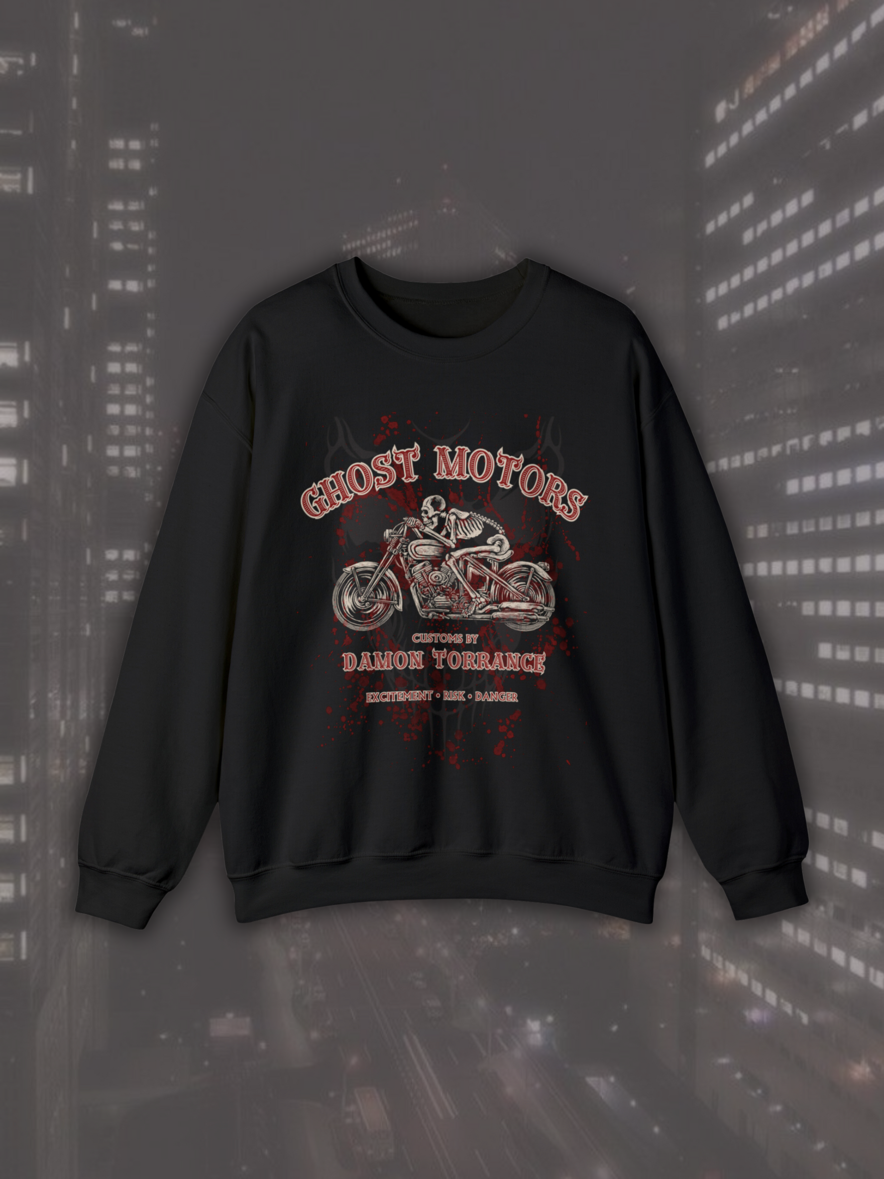 Damon’s Ghost Motors Crewneck