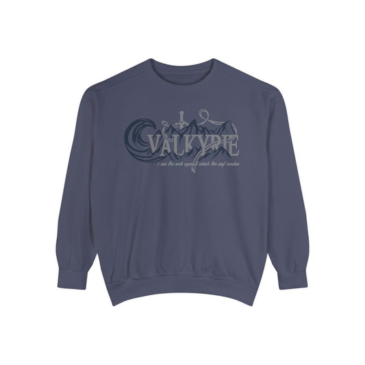 VALKYRIE CREWNECK IN DENIM BLUE