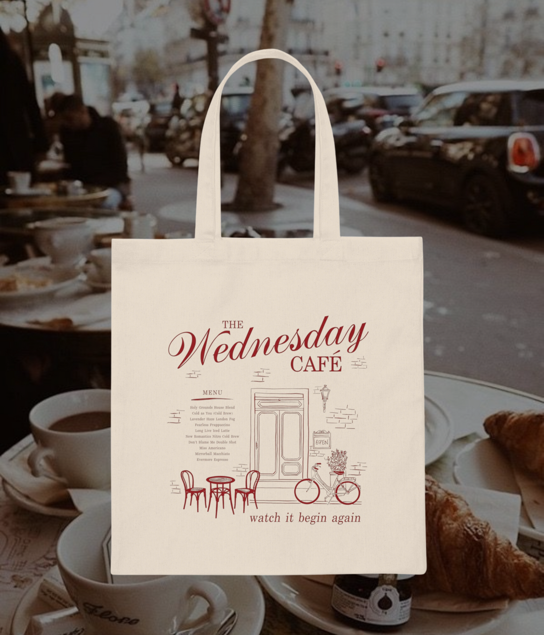 Wednesday Café Tote