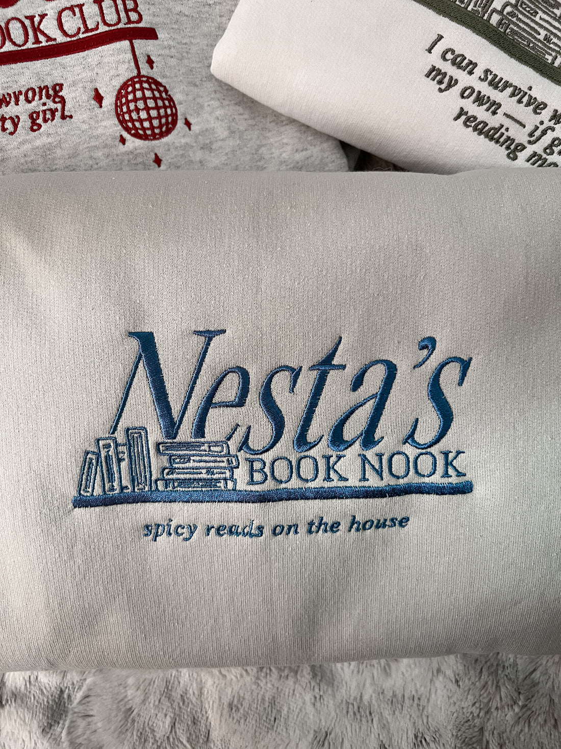 Nesta's Book Nook CREWNECK