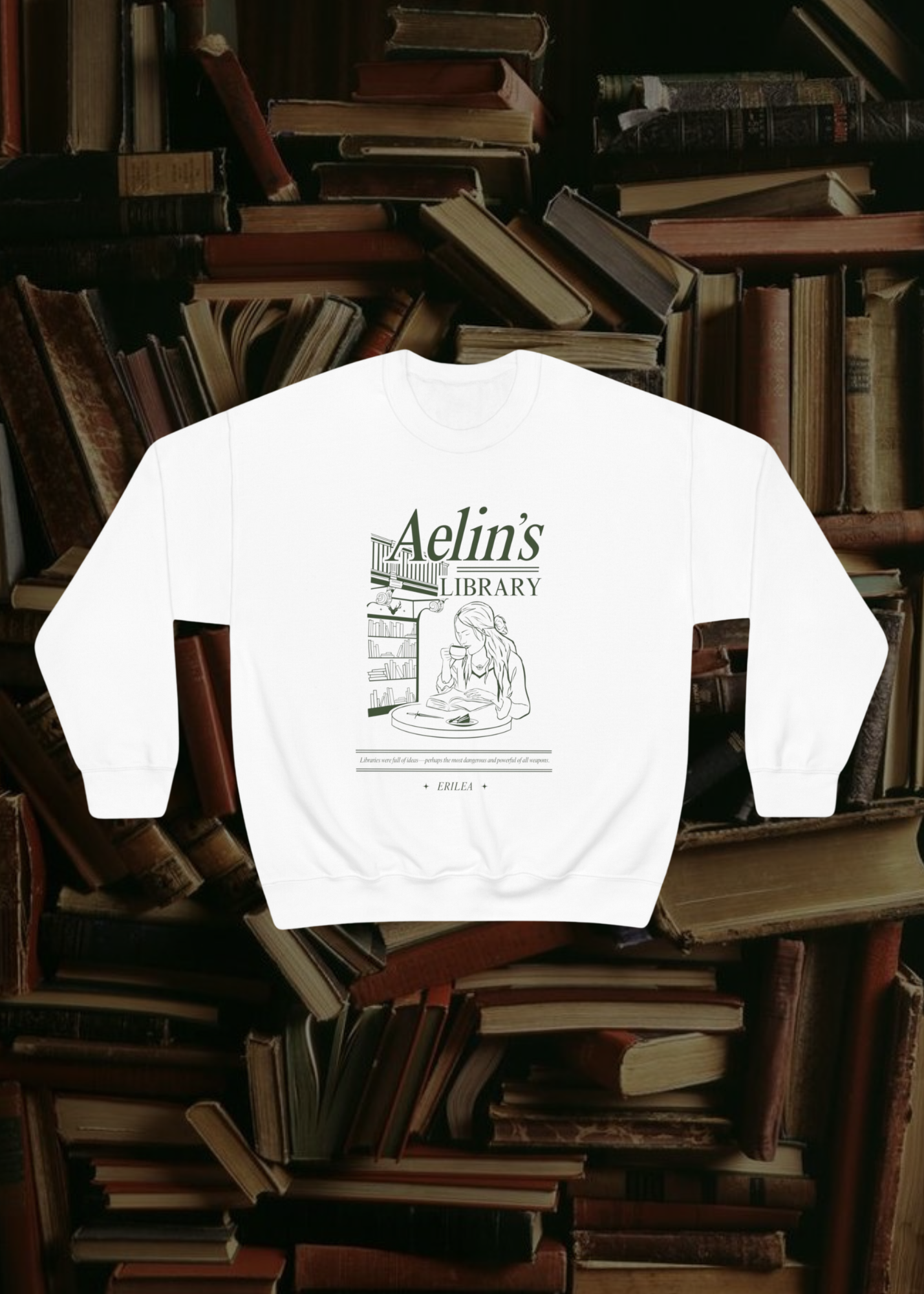 Aelin's Library CREWNECK