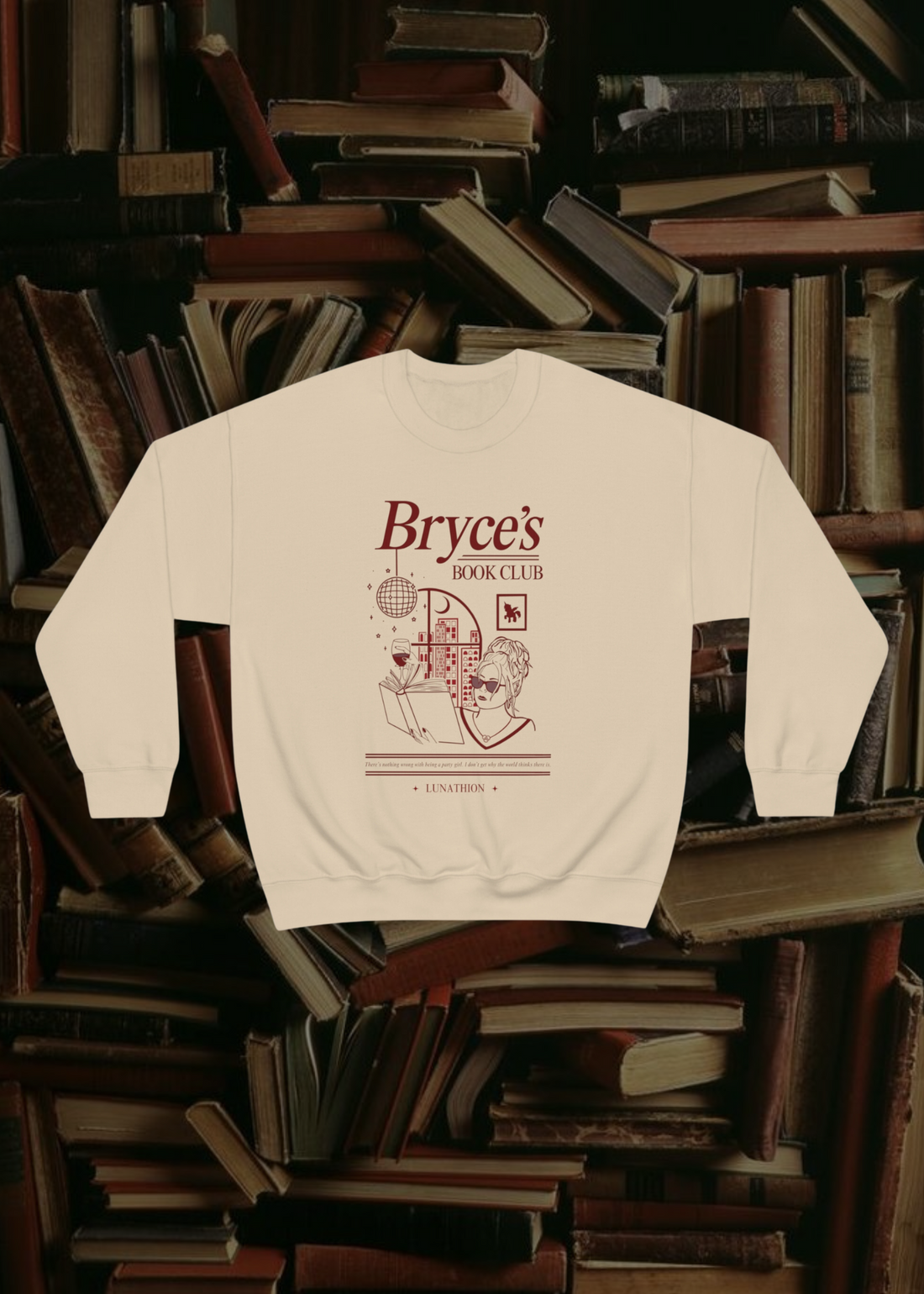 Bryce's Book Club CREWNECK