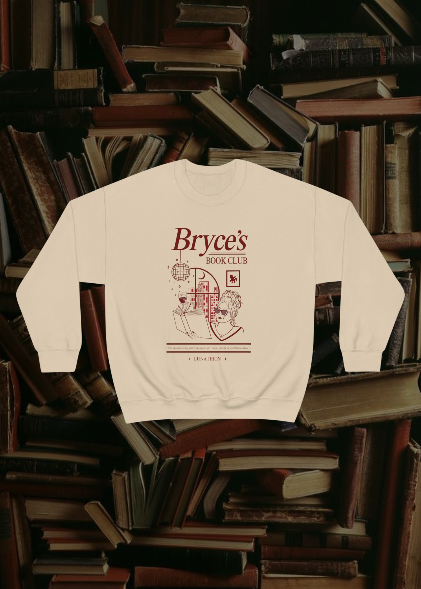 Bryce's Book Club CREWNECK