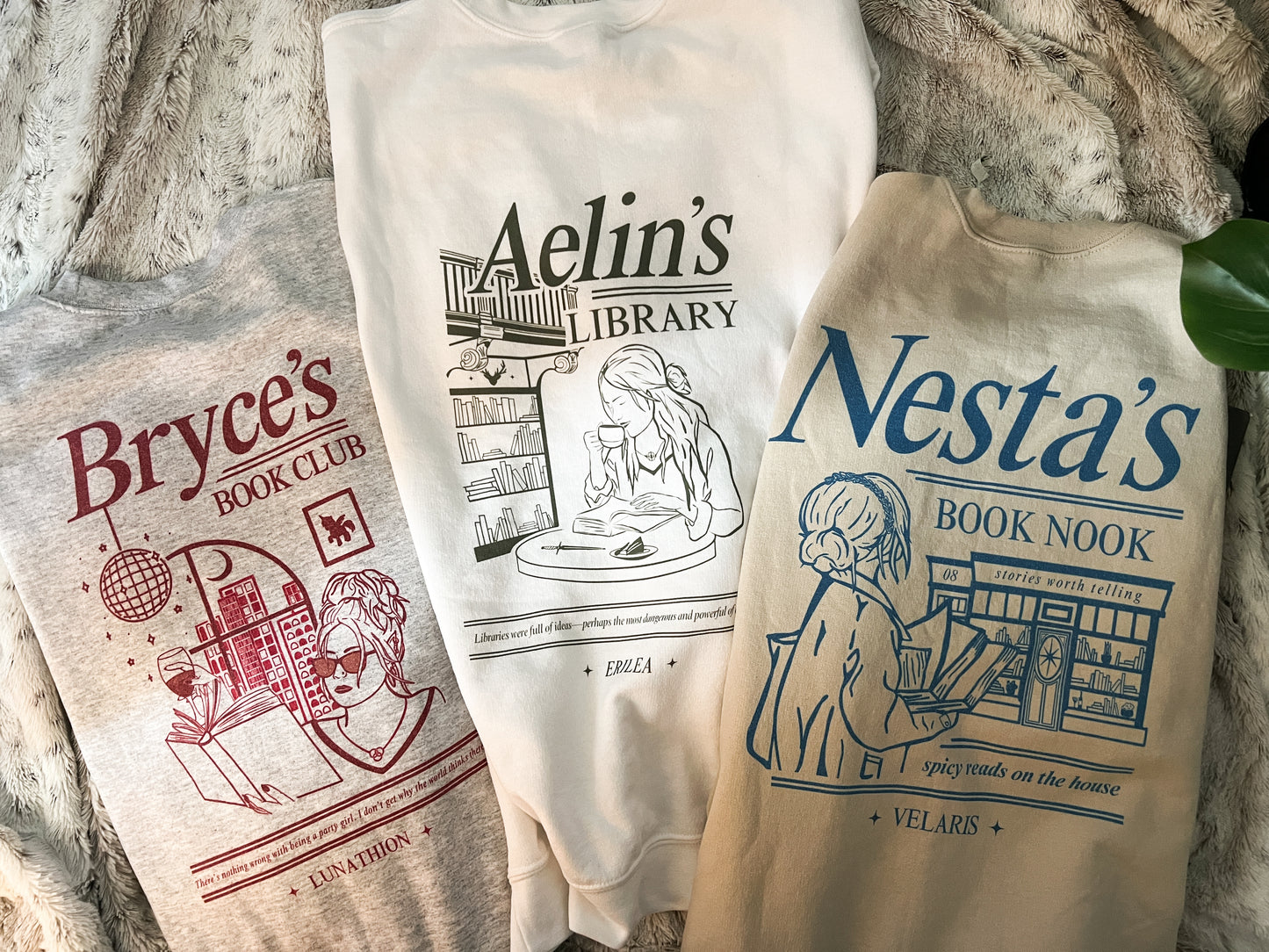 Aelin's Library CREWNECK