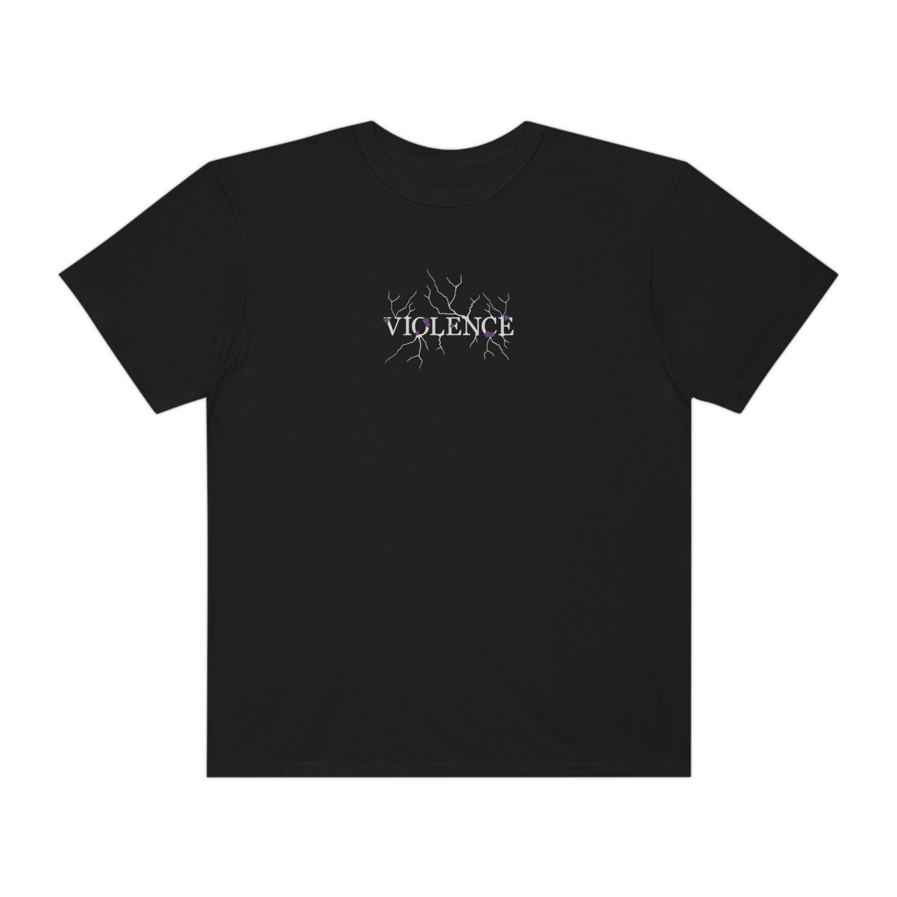 Violence Embroidered Tee