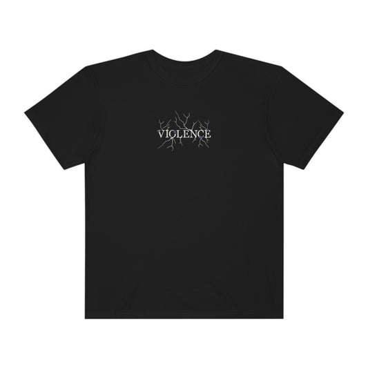 Violence Embroidered Tee