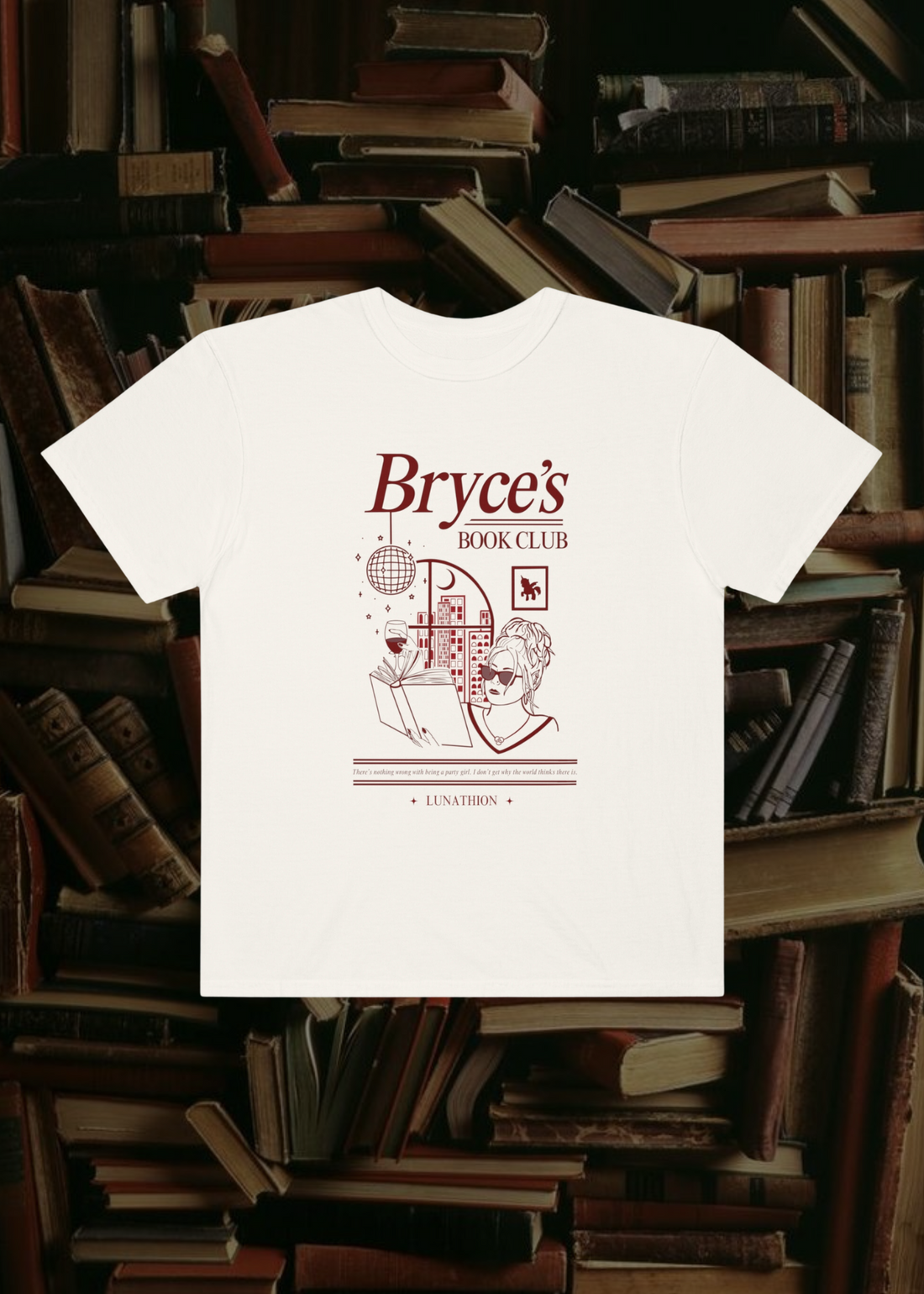 Bryce's Book Club TEE *printed*