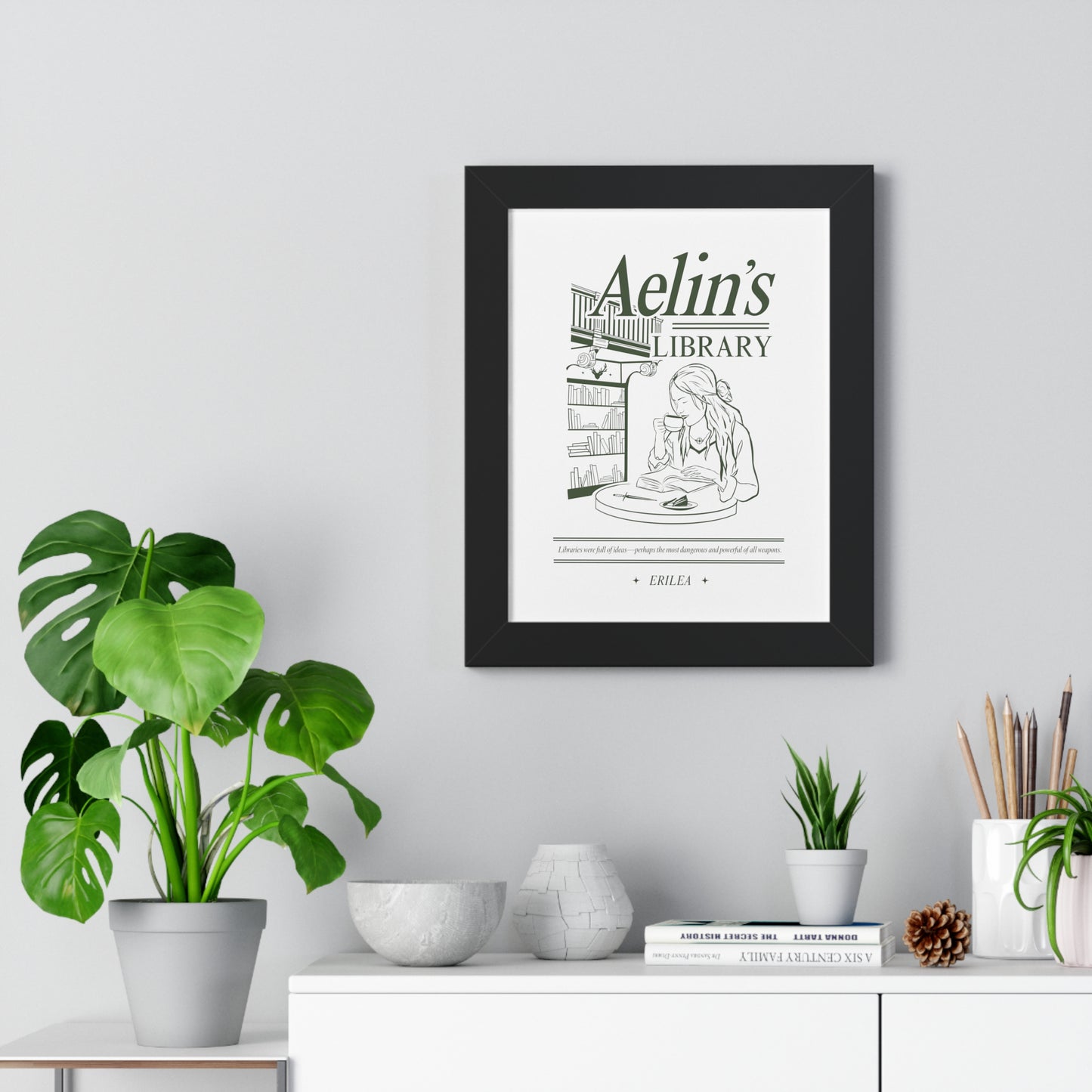 SJM Bookworm Art Prints