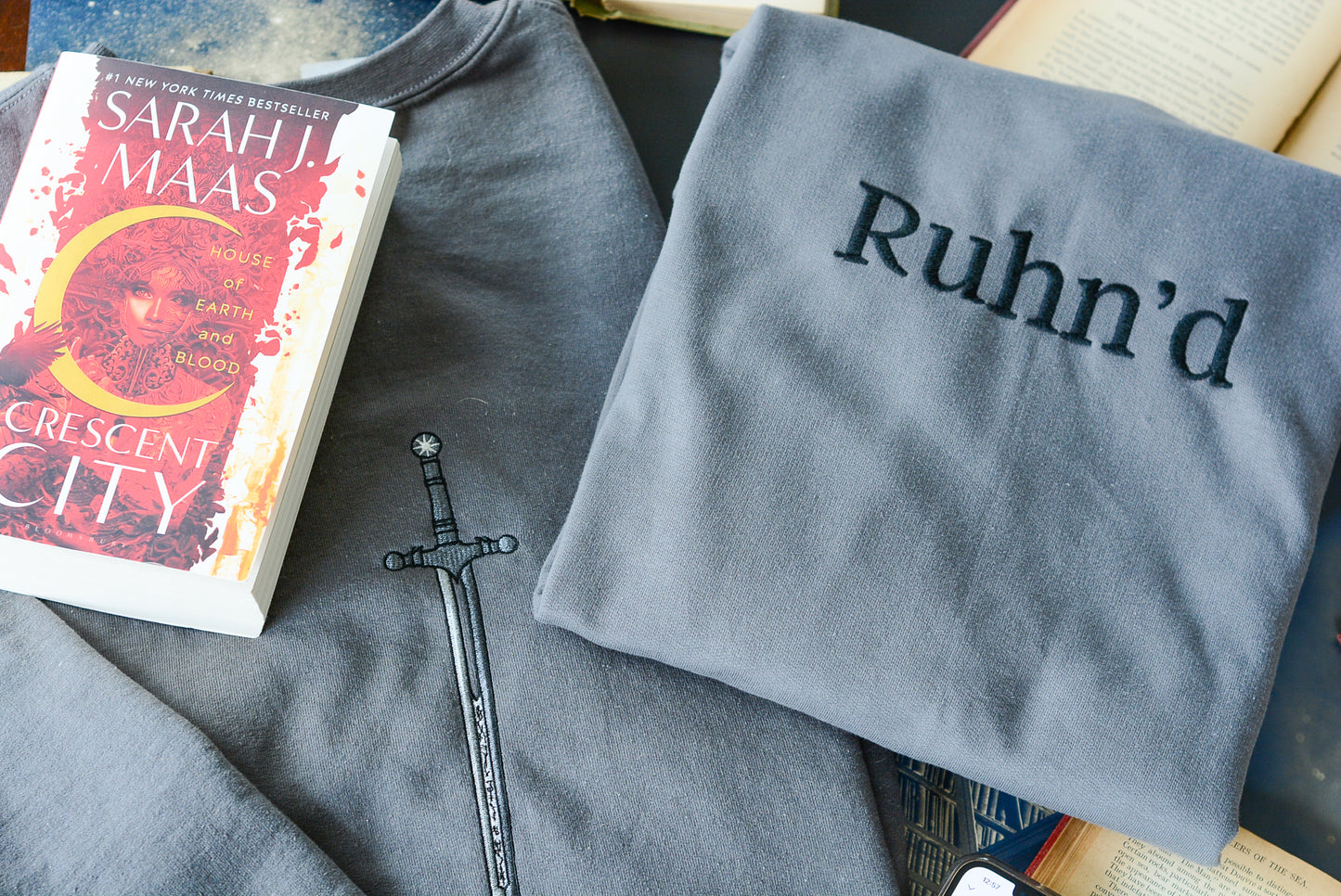 Ruhn'd Embroidered Crewneck