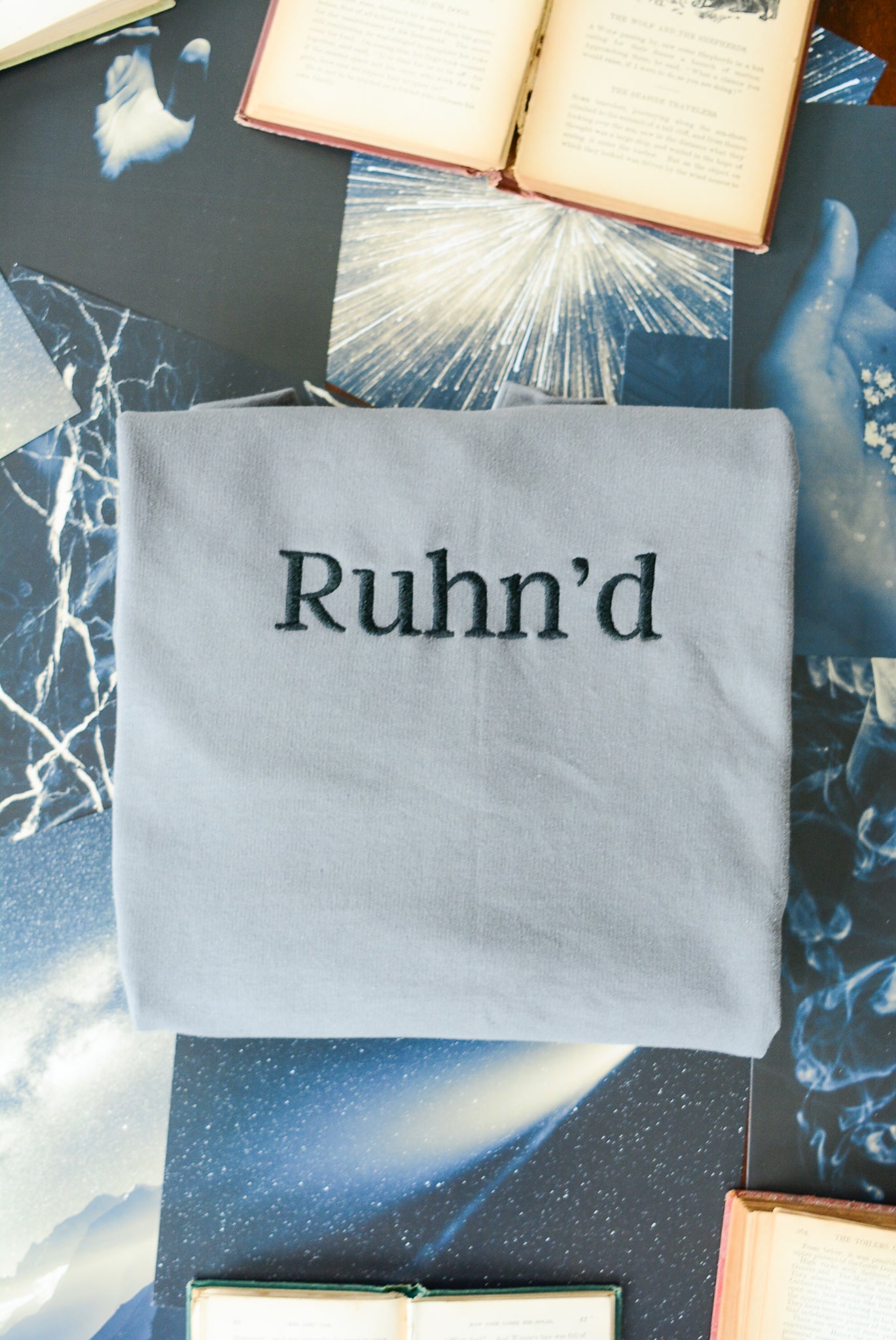 Ruhn'd Embroidered Crewneck