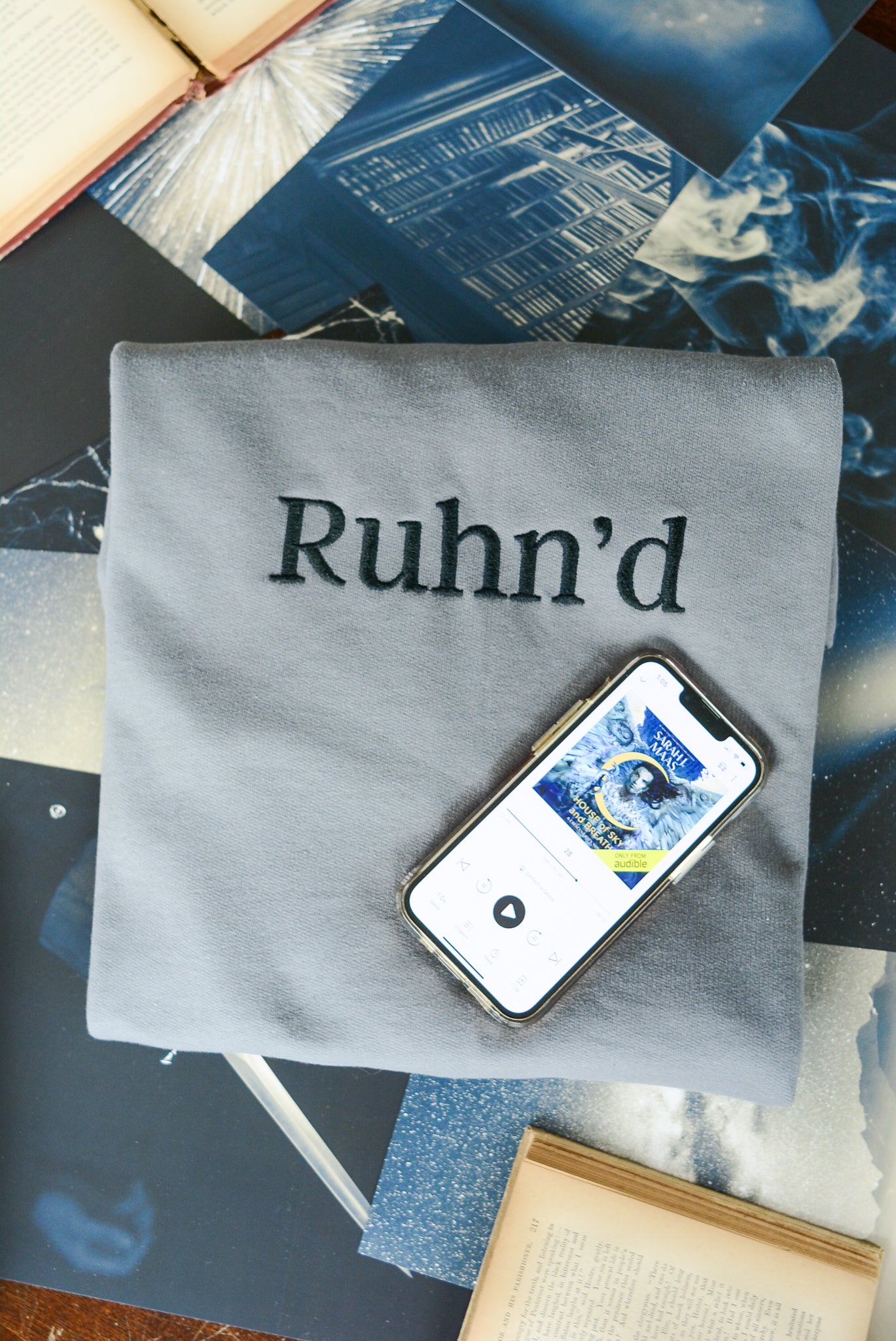 Ruhn'd Embroidered Crewneck