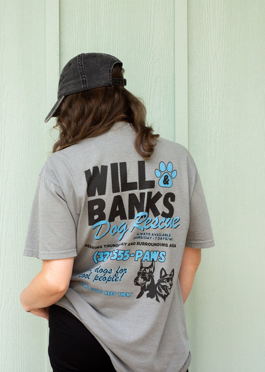 Will and Banks Dog Rescue Tee