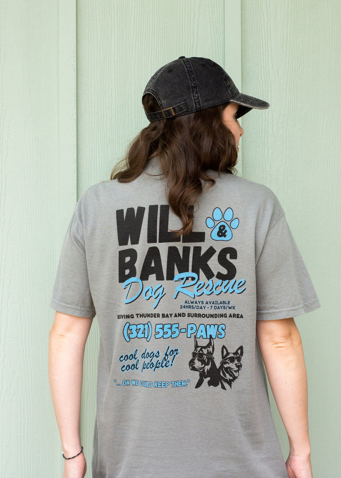 Will and Banks Dog Rescue Tee