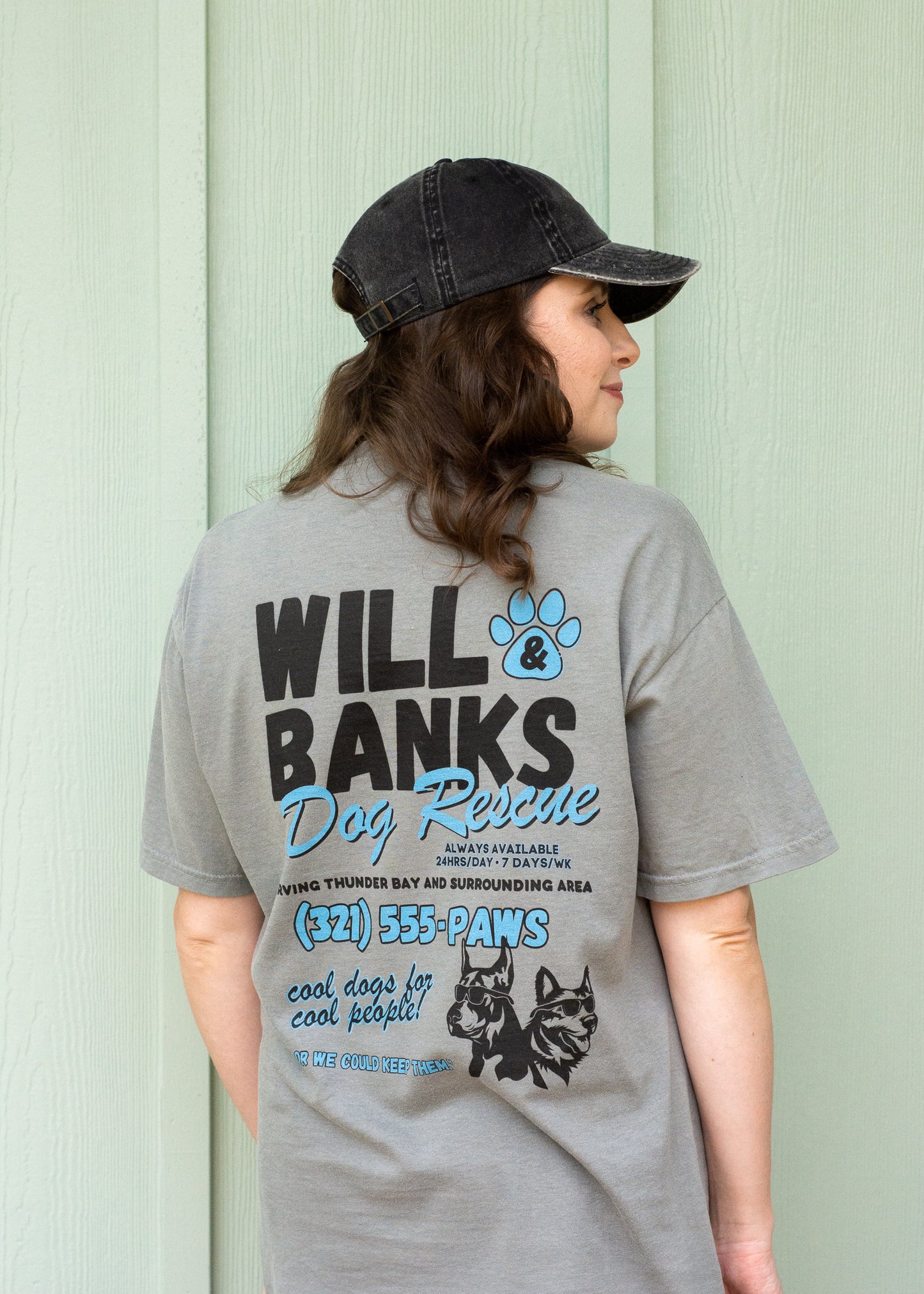 Will and Banks Dog Rescue Tee