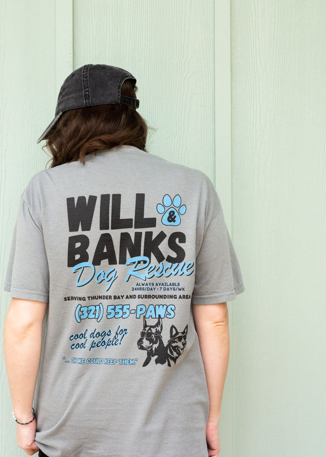 Will and Banks Dog Rescue Tee