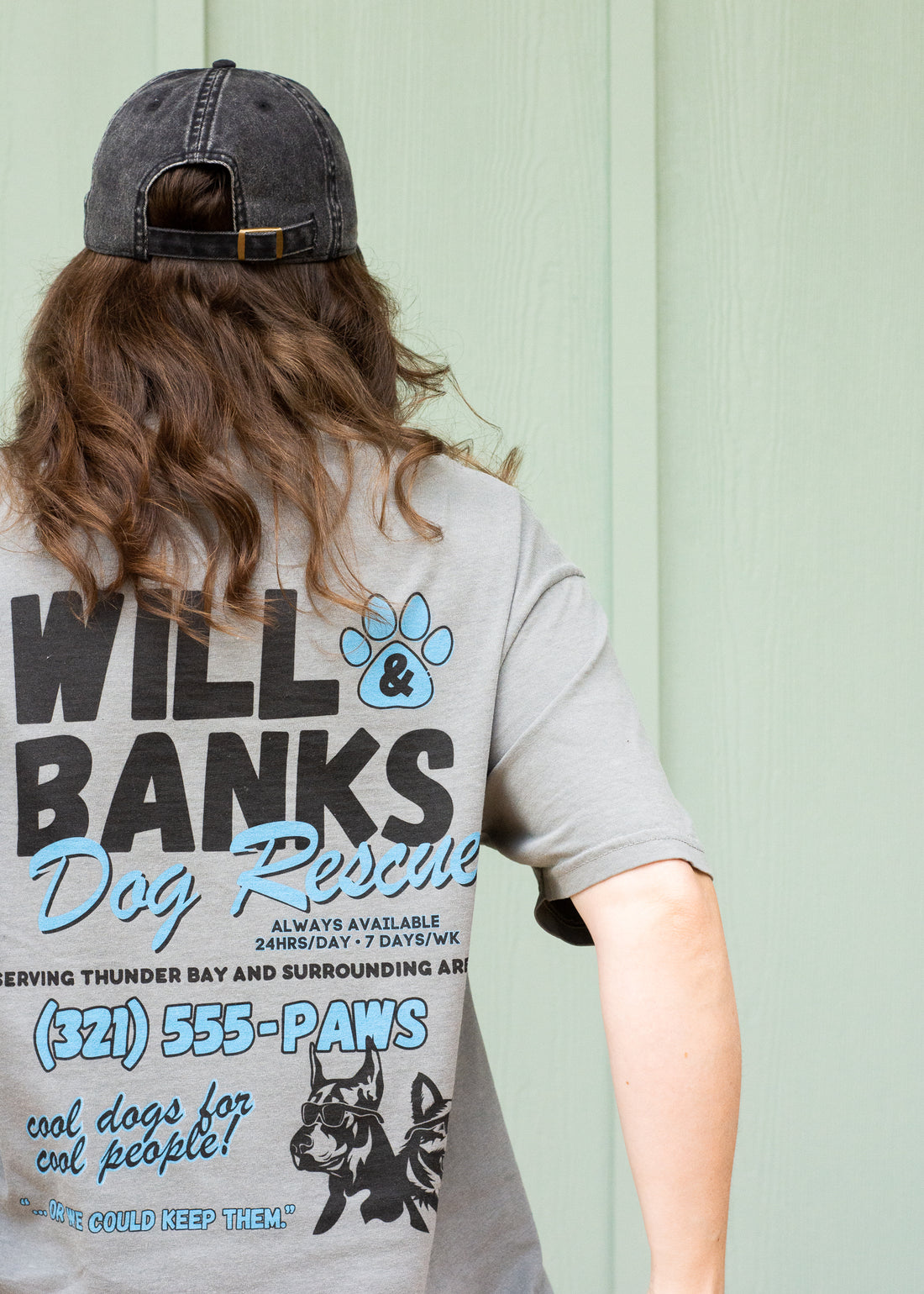 Will and Banks Dog Rescue Tee